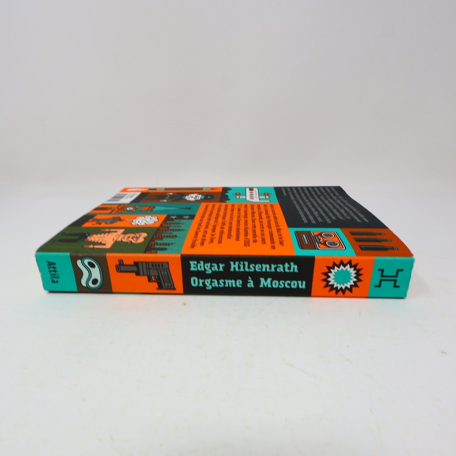 2013 Orgasme à Moscou Edgar Hilsenrath Espionnage Humour Attila Français Livre