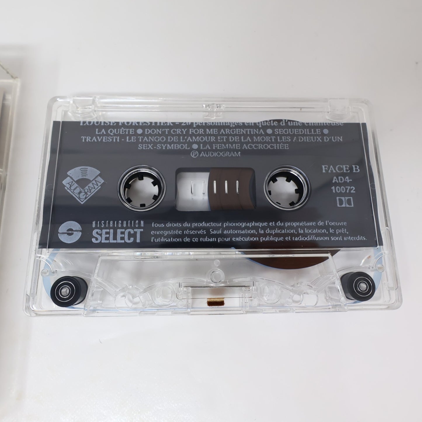 Louise Forestier Lot 2 Cassettes De Bouche À Oreille/Vingt Personnages en Quête