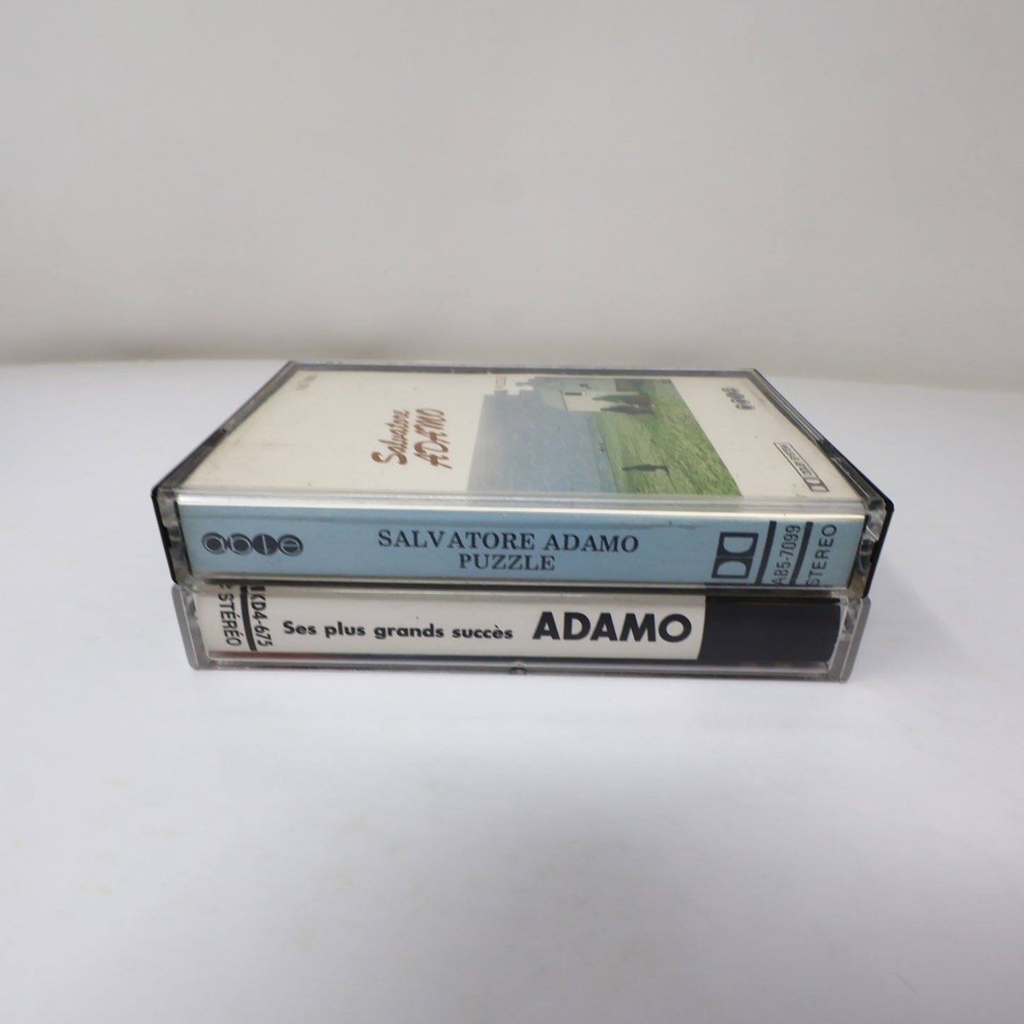 Salvatore Adamo Lot 2 Cassette Ses Plus Grands Succès/Puzzle C'est Ma Vie/Elle