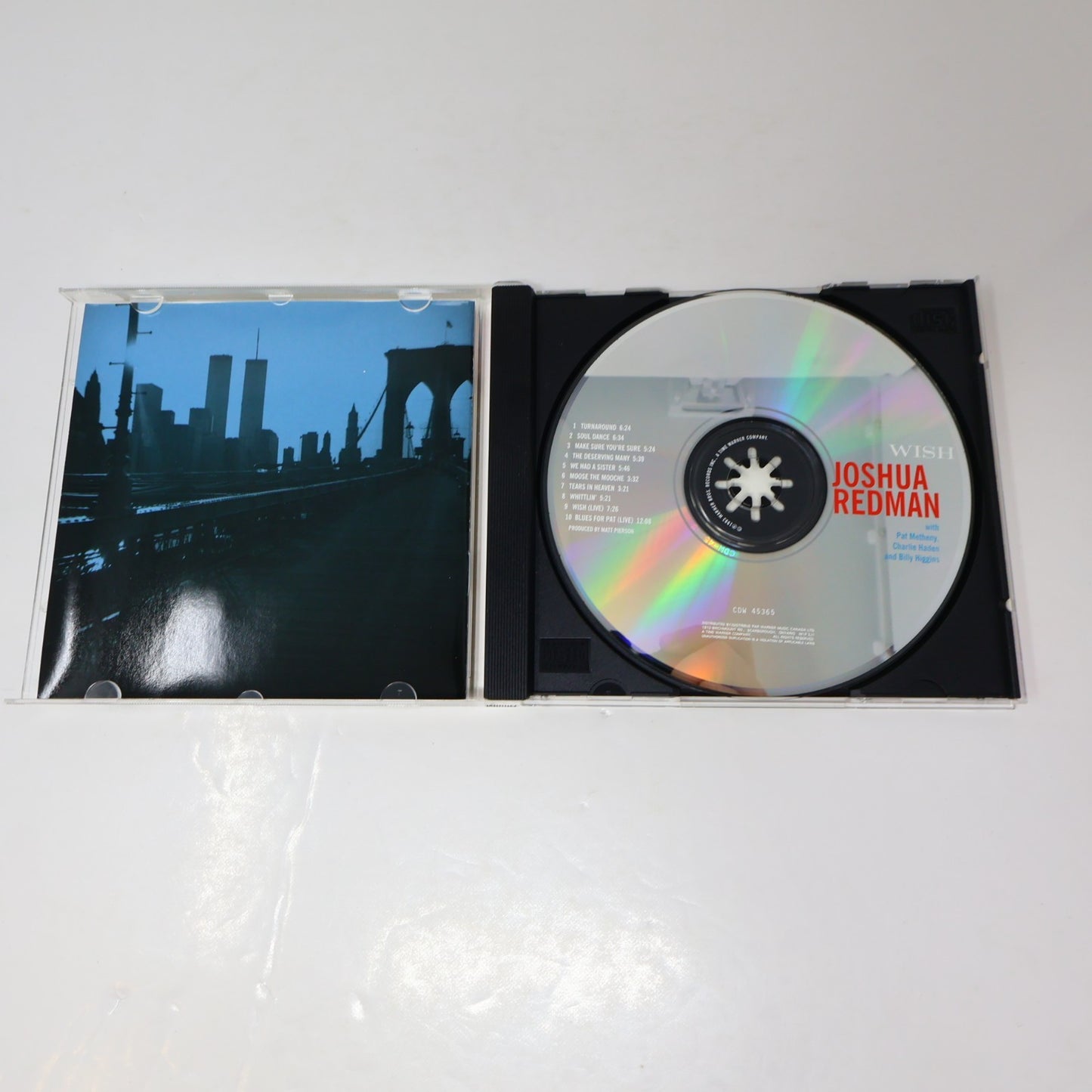 Joshua Redman 5 CD Lot MoodSwing/Wish/Timeless Tales/Freedom In The Groove 1990s