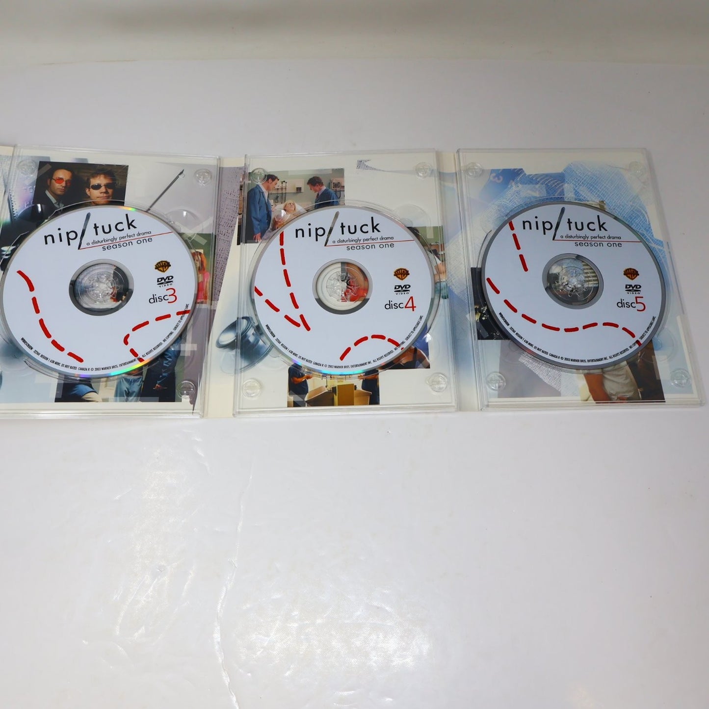 Nip/Tuck 7 DVD Lot Complete Seasons 1-6 TV Series Drama Dylan Walsh NTSC
