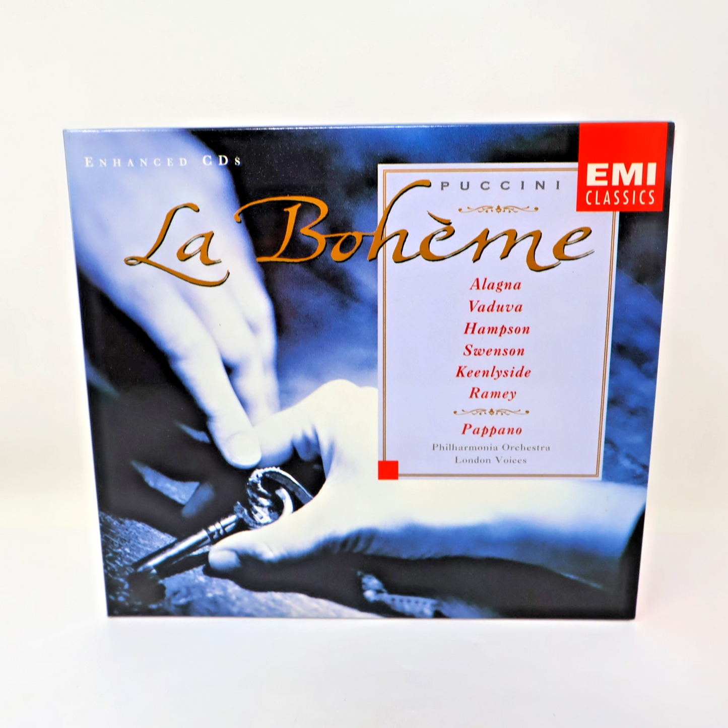 La Bohème CD Puccini/Pappano/Vaduva/Alagna/Hampson EMI 1996 Opera Classical