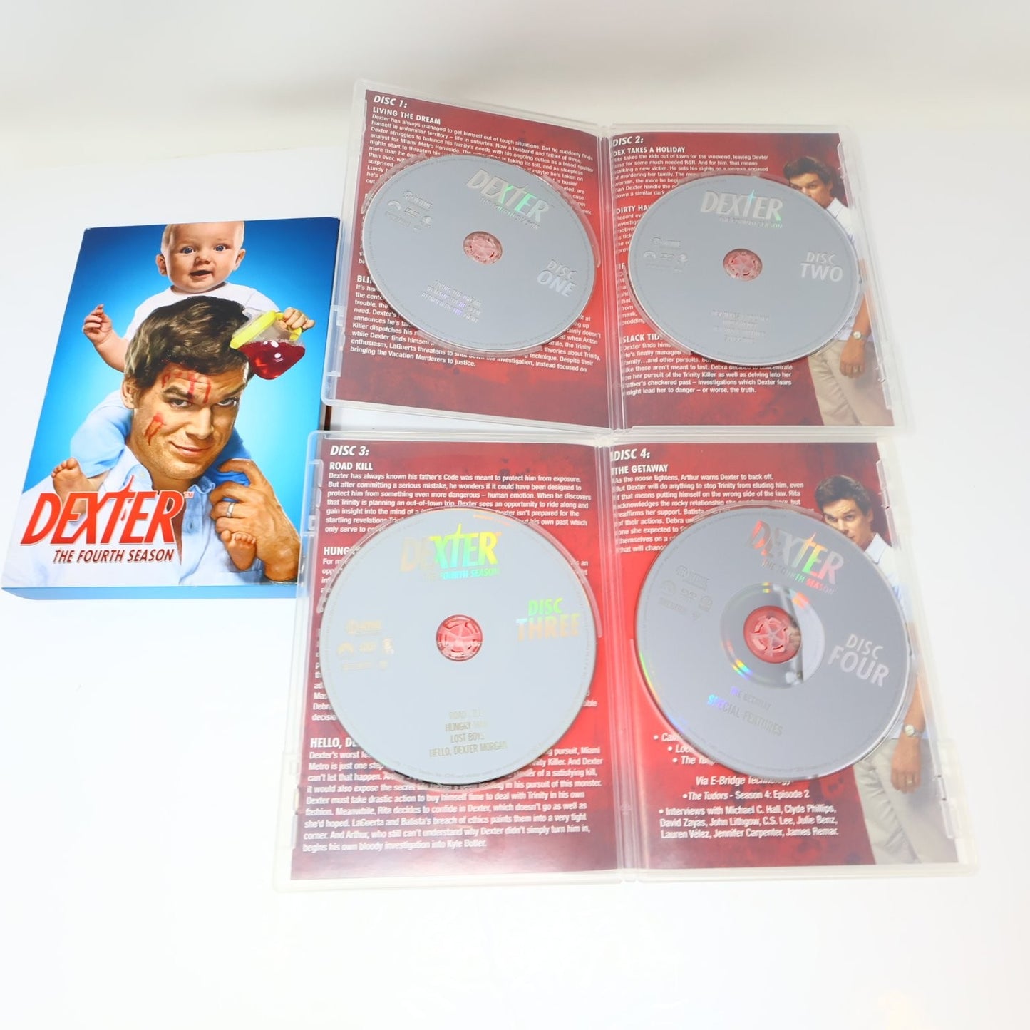 Dexter 5 DVD Lot Seasons #2-3-4 & 7-8 TV Michael C. Hall Showtime CBS Region 1