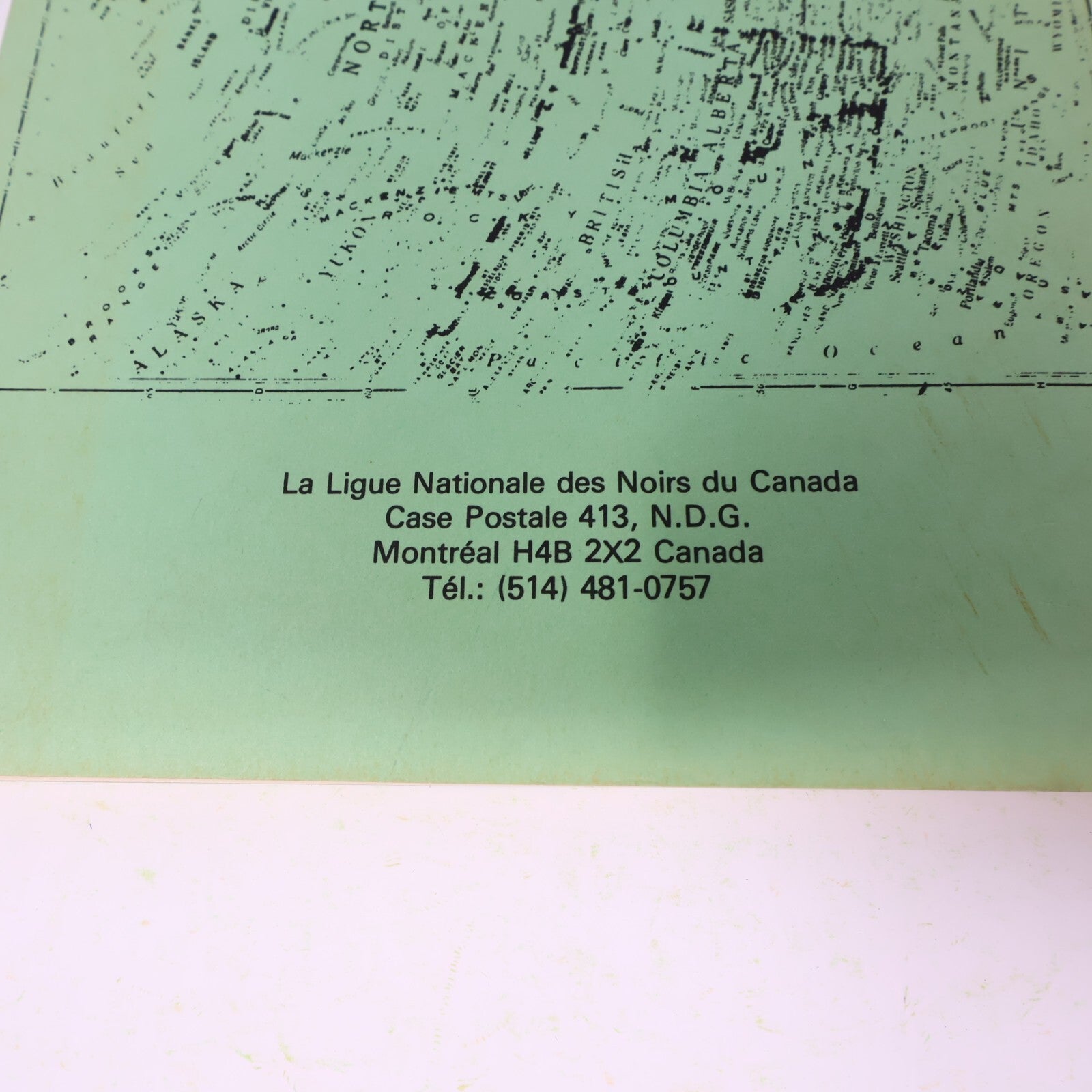 1976 L'Histoire des Noirs au Canada Comment Vivre au Canada #2 Politique Livre