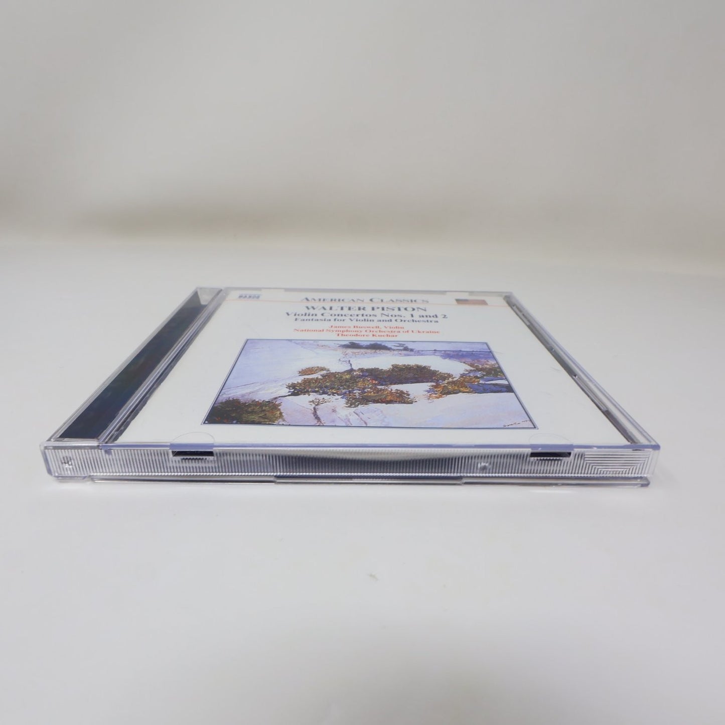 Walter Piston Violin Concertos Nos. 1 & 2 Fantasia 1999 CD Classical Naxos