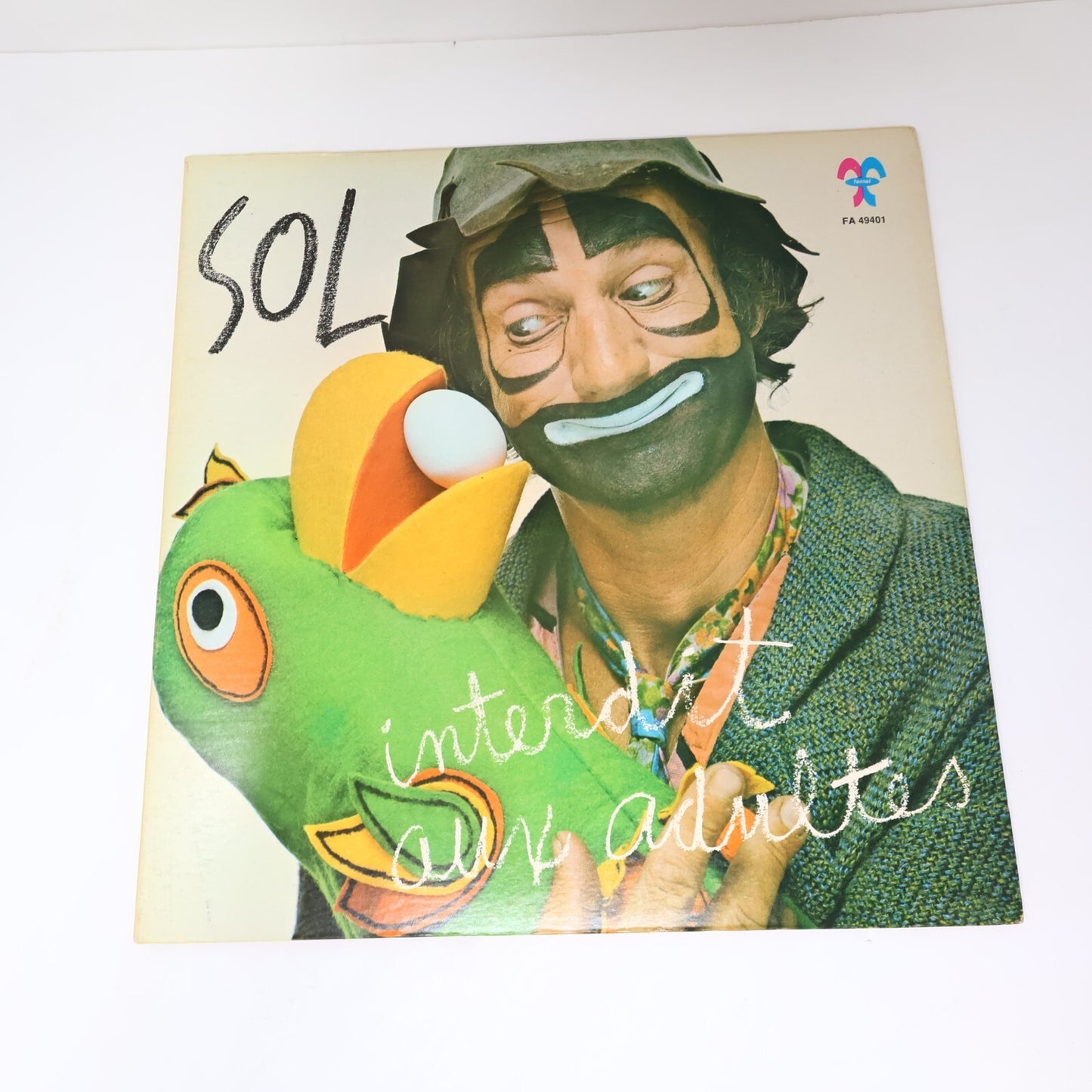 Sol/Marc Favreau Lot 5 Disques Enfin Sol/Rien Détonnant!/Interdit aux Adultes LP