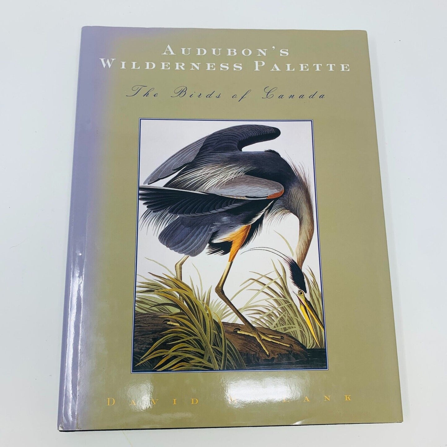 1999 Signed Audubon's Wilderness Palette The Birds of Canada by David Lank Book