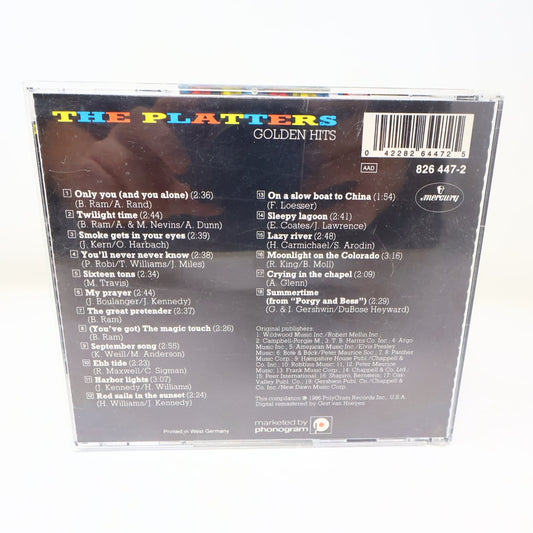 The Platters Golden Hits CD 1986 Digital Remaster Doo Wop Mercury Only You