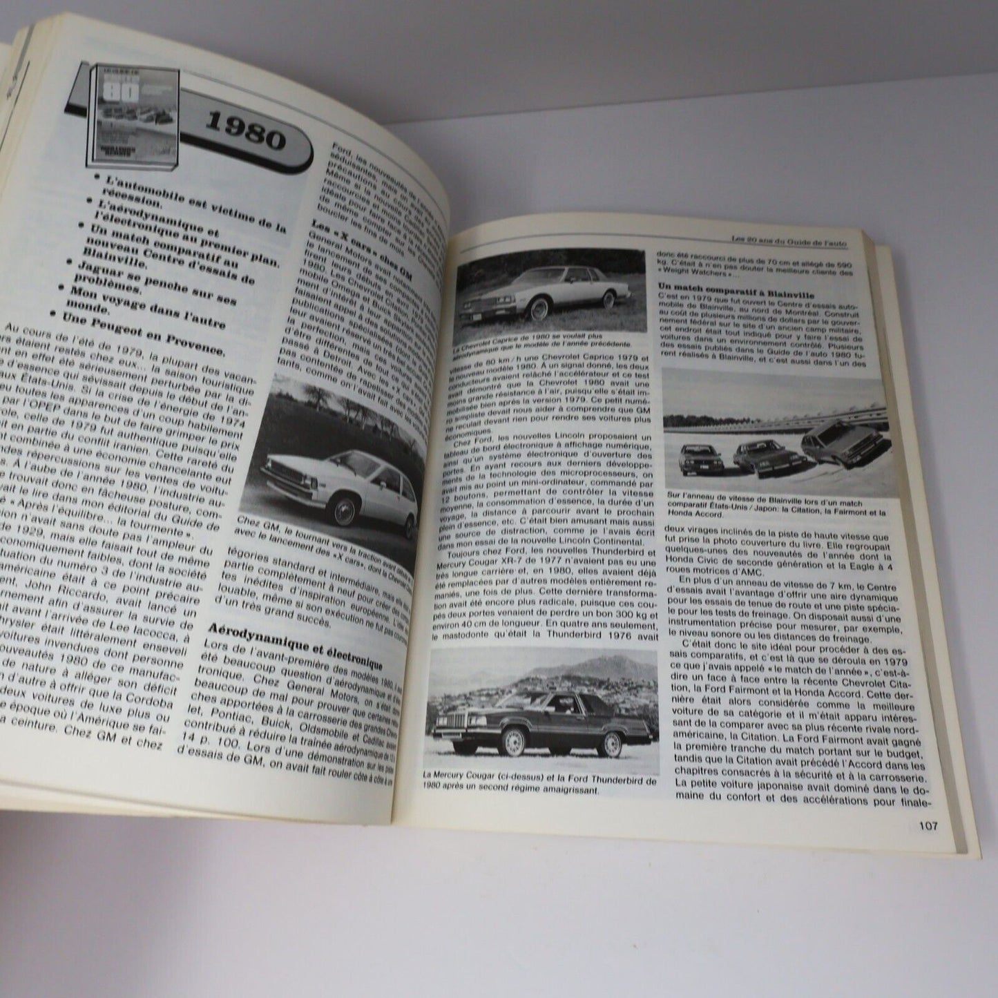1985 Le Guide de l'Auto 86 1986 Duquet/Lachapelle/Duval Transports La Presse PB