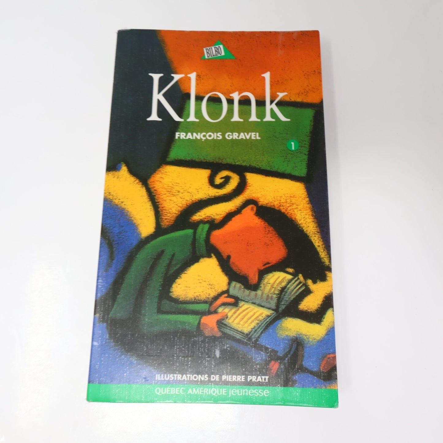 Klonk #1 3-4 8 10-12 Lot 7 Livres François Gravel Un Amour de Klonk Français PB