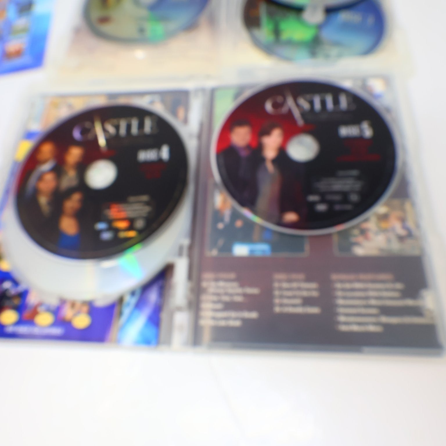 Castle 6 DVD Lot Seasons #1-6 2009-2014 Stana Katic Nathan Fillion NTSC Region 1