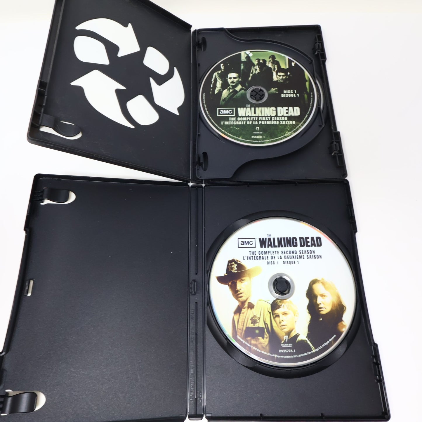 The Walking Dead Seasons #1-2-3-4-5-6-7 DVD Lot AMC NTSC English/Français Tested
