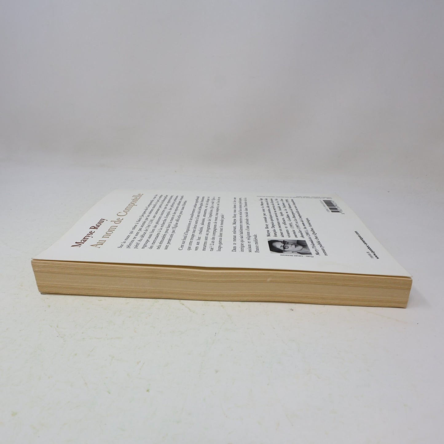 2003 Au Nom de Compostelle Maryse Rouy Québec Amérique Fiction Historique Livre