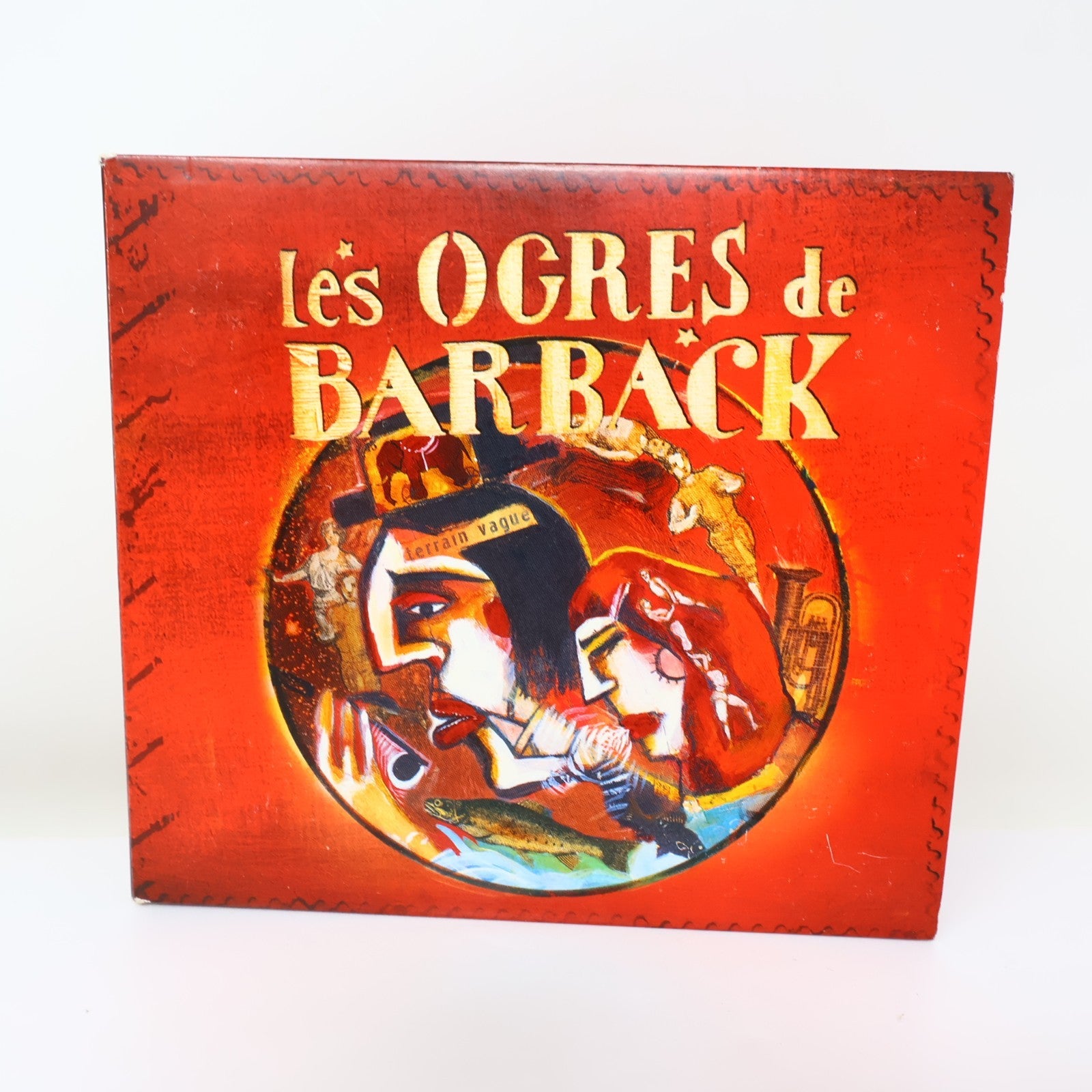 Terrain Vague Les Ogres de Barback CD Irfan 2004 Pop Folk World Français French