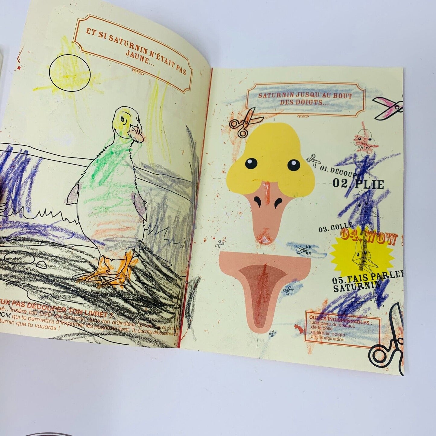 Les Aventures de Saturnin le Canard Version Française Enfants DVD Testé Region 1