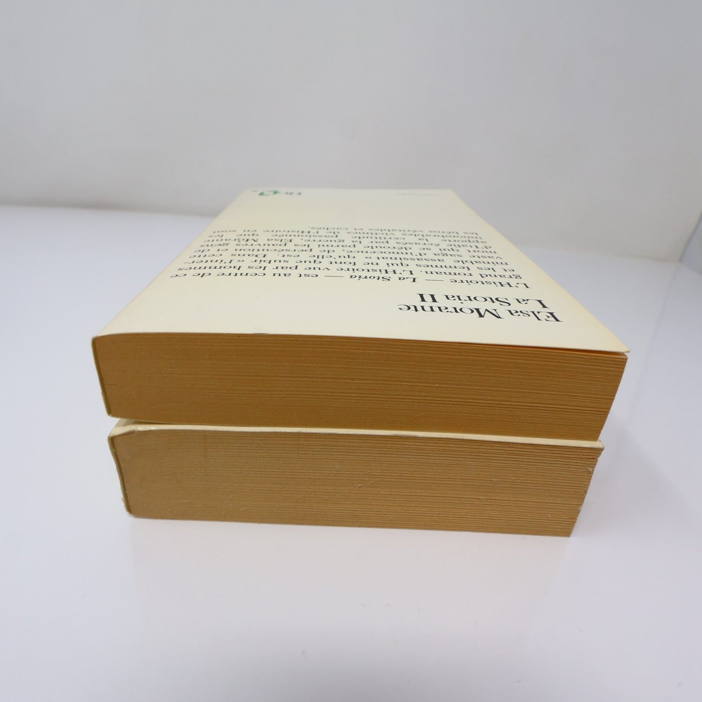 La Storia #1-2 Série Complète Lot 2 Livres Elsa Morante Folio Fiction Historique