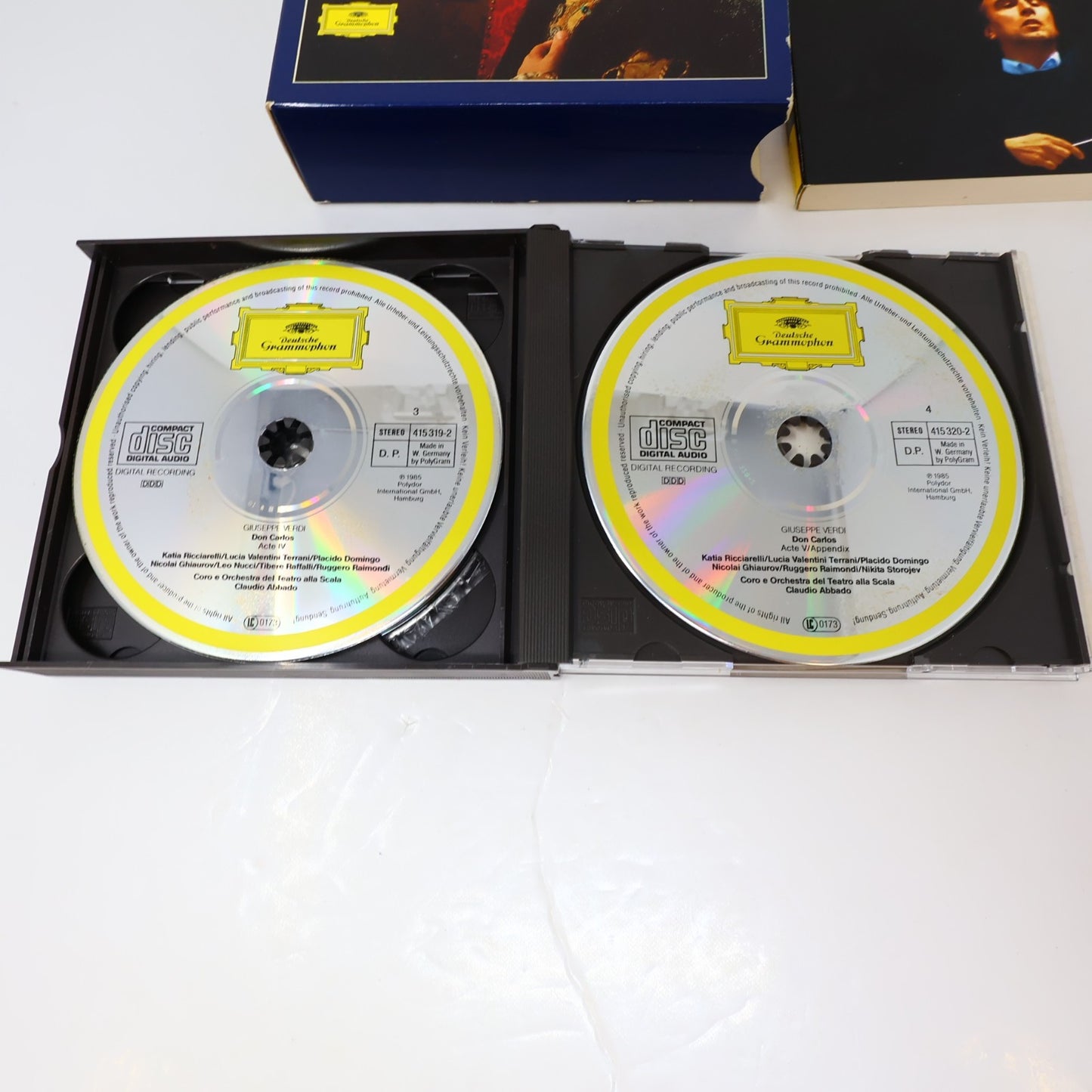 Giuseppe Verdi 9 CDs Lot Rigoletto/Don Carlos/Requiem/Un Ballo in Maschera