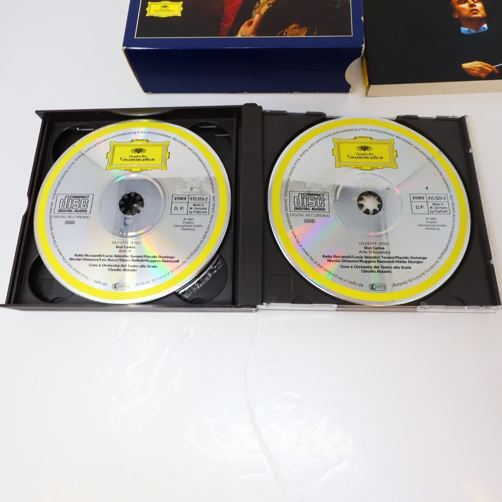Giuseppe Verdi 9 CDs Lot Rigoletto/Don Carlos/Requiem/Un Ballo in Maschera