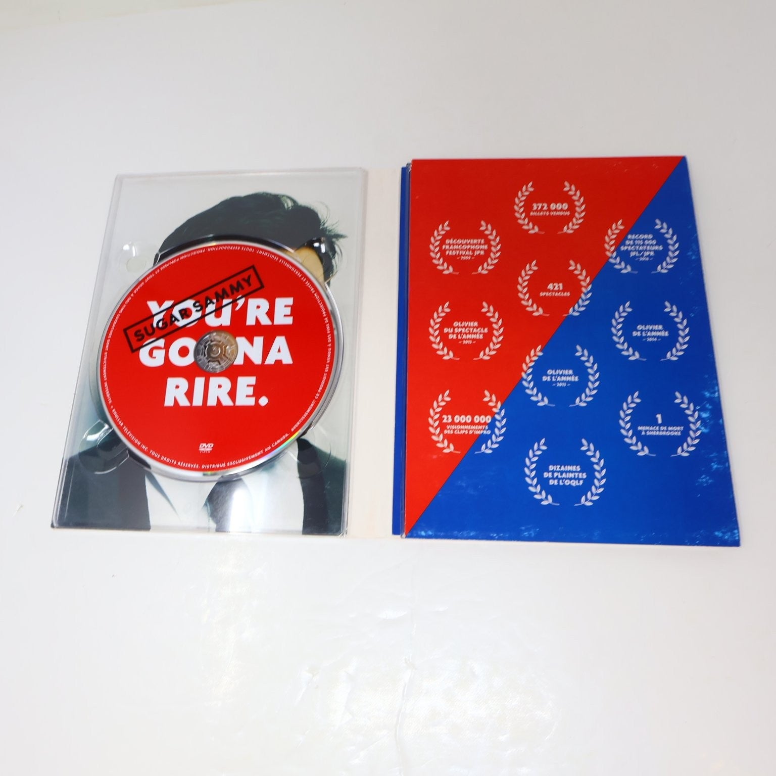 Sugar Sammy Coffret You're Gonna Rire en SVP! DVD 2016 Show Collector's Edition
