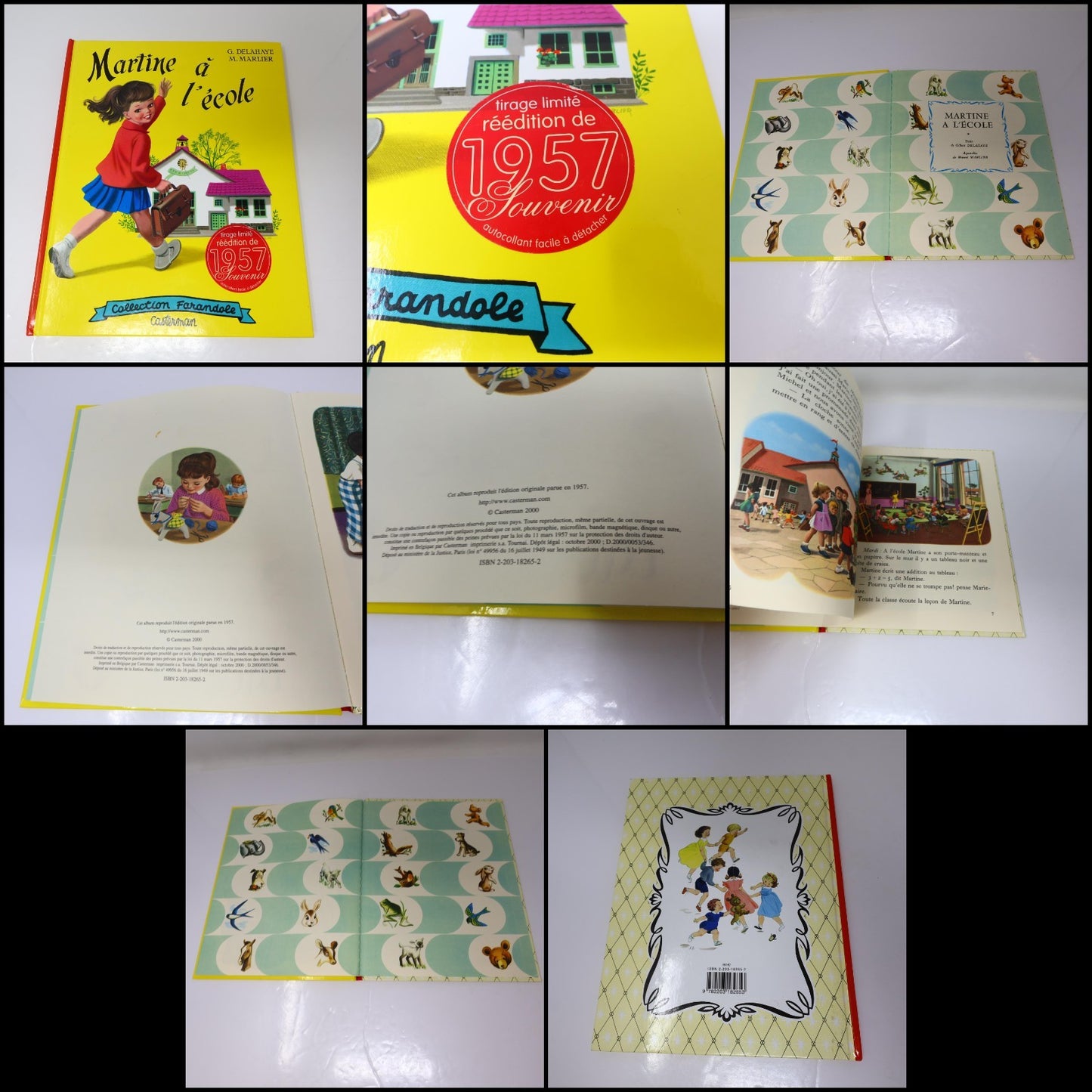 Martine Lot 15 Livres Gilbert Delahaye/Marcel Marlier Casterman Enfants HC Books