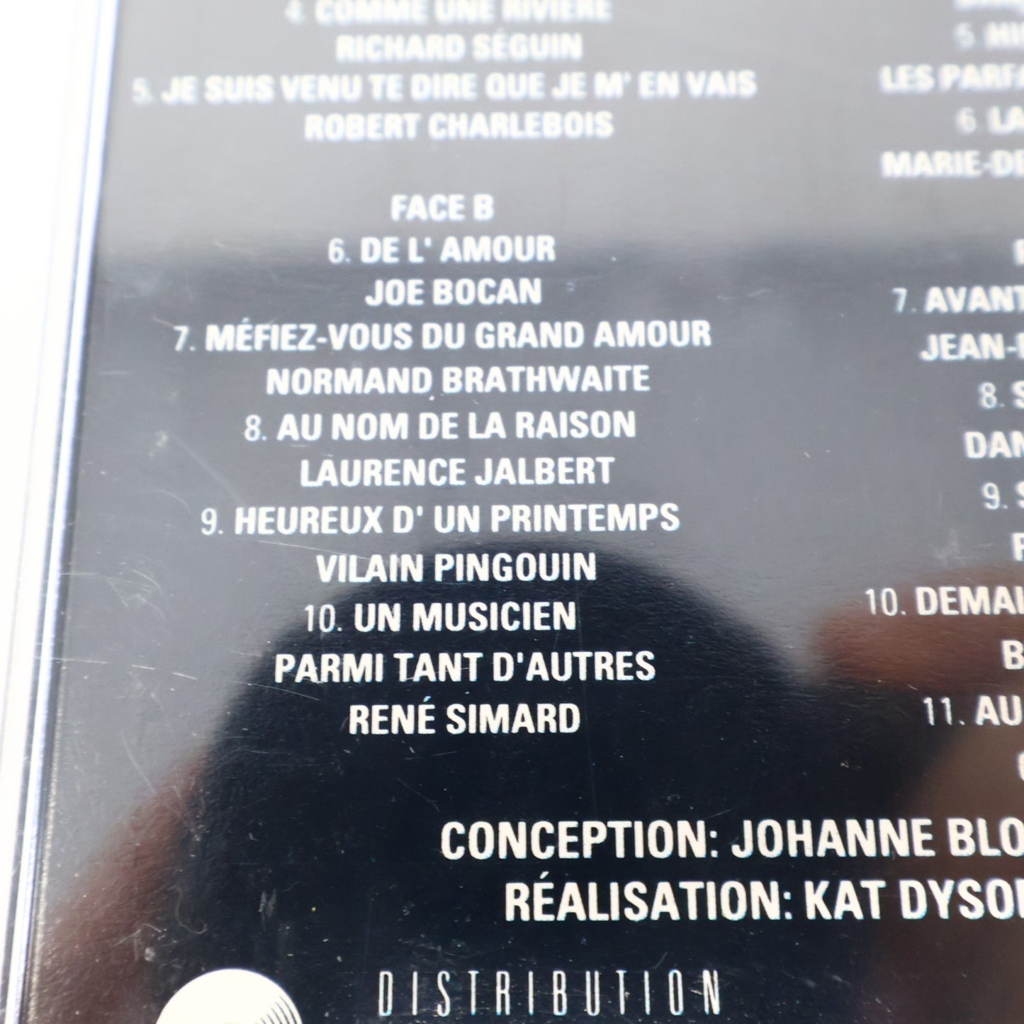 Au Nom De L'amour Cassette Johanne Blouin/Michel Rivard/Julie Masse/Charlebois