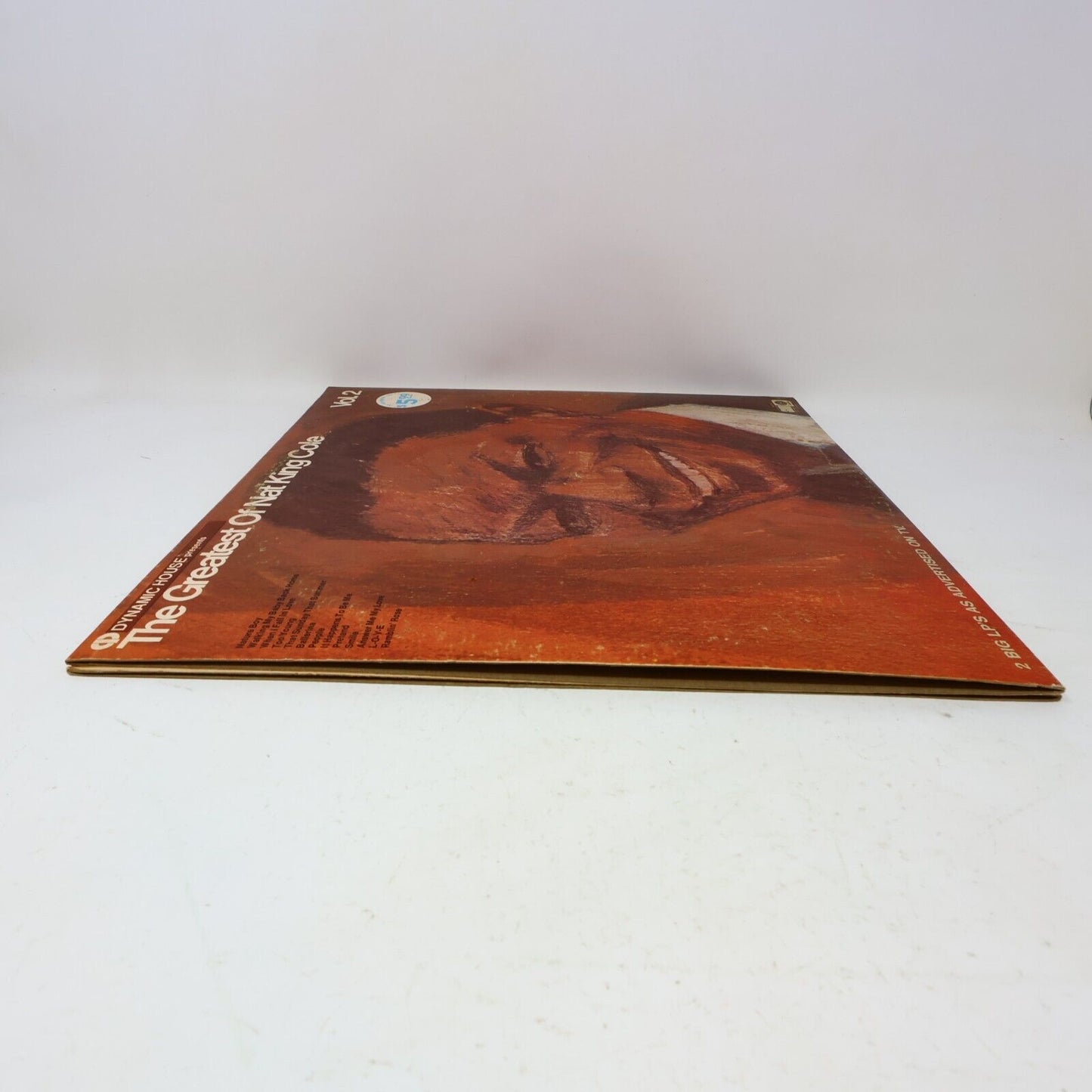 The Greatest of Nat King Cole Vol 1-2 Vinyl Record 2x LP SLB 6803 Unforgettable