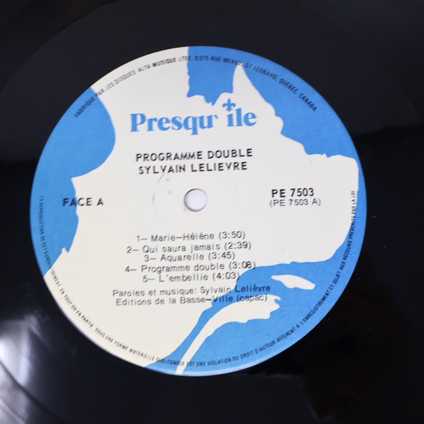 Sylvain Lelièvre Lot 6 Disques Petit Matin/Programme Double/Intersections Record