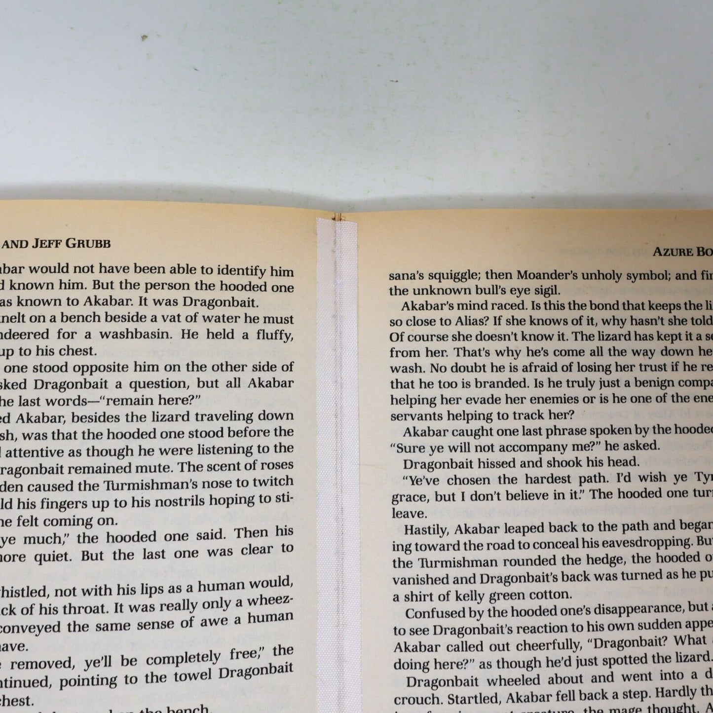 1988 Forgotten Realms Azure Bonds by Jeff Grubb Kate Novak TSR Fantasy 1st Print