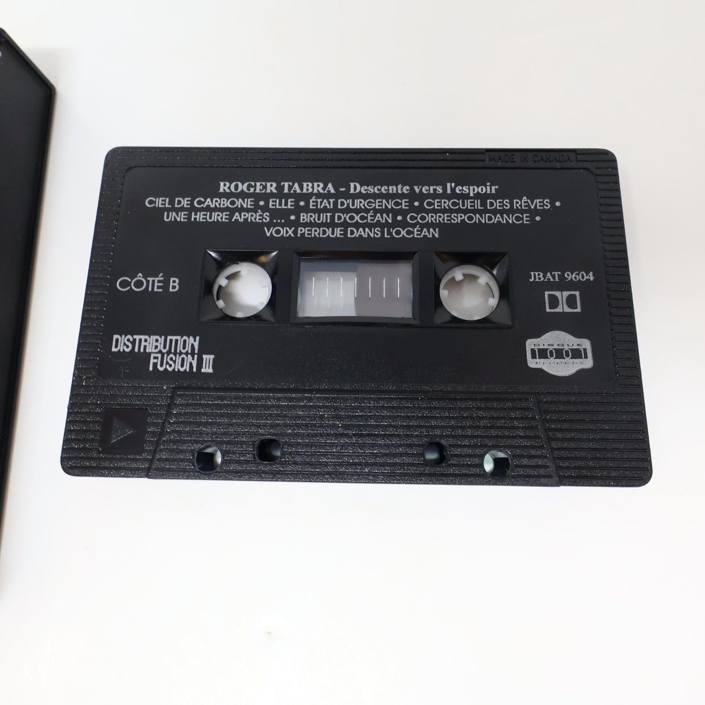 Roger Tabra Descente Vers L'espoir Cassette Pop Mister K/Melancolitude JBAT 9604