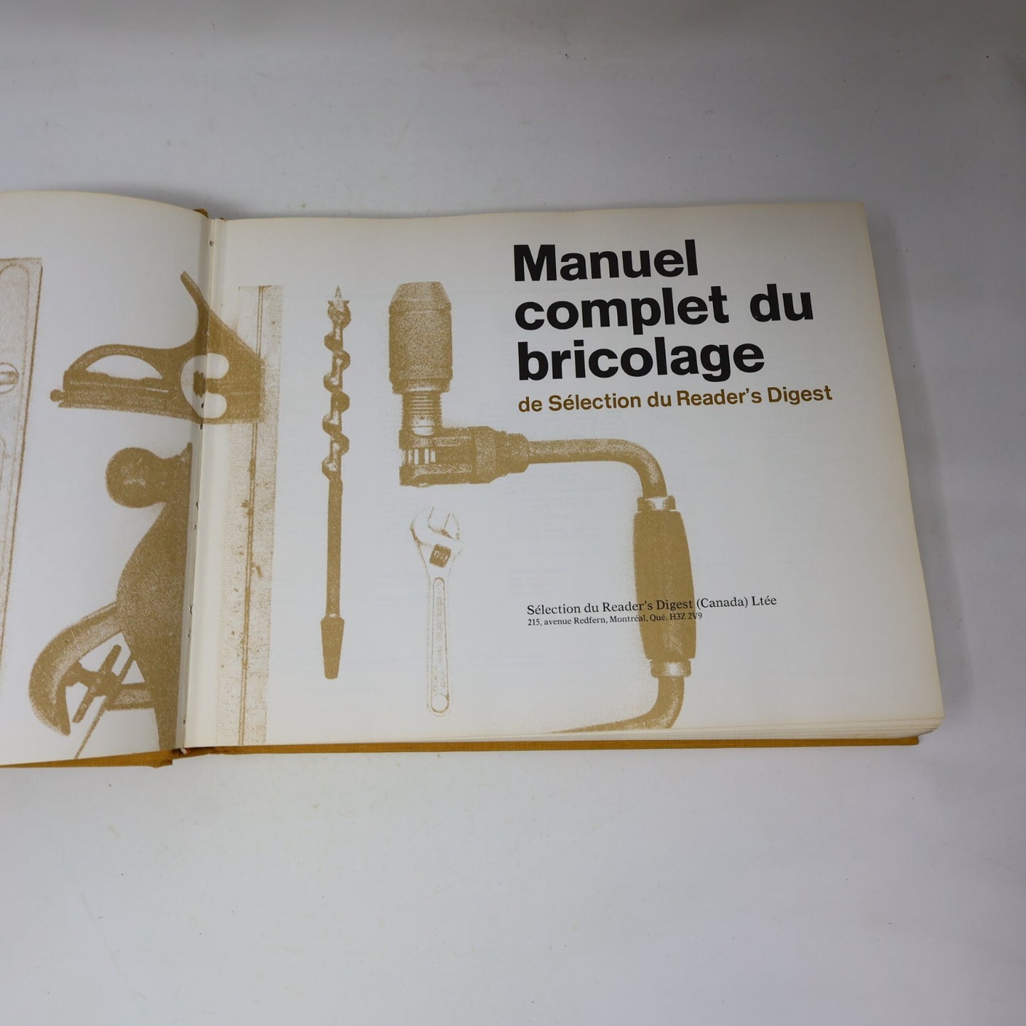 1979 Manuel Complet du Bricolage Bricolage et Révovations Reader's Digest 70s HC
