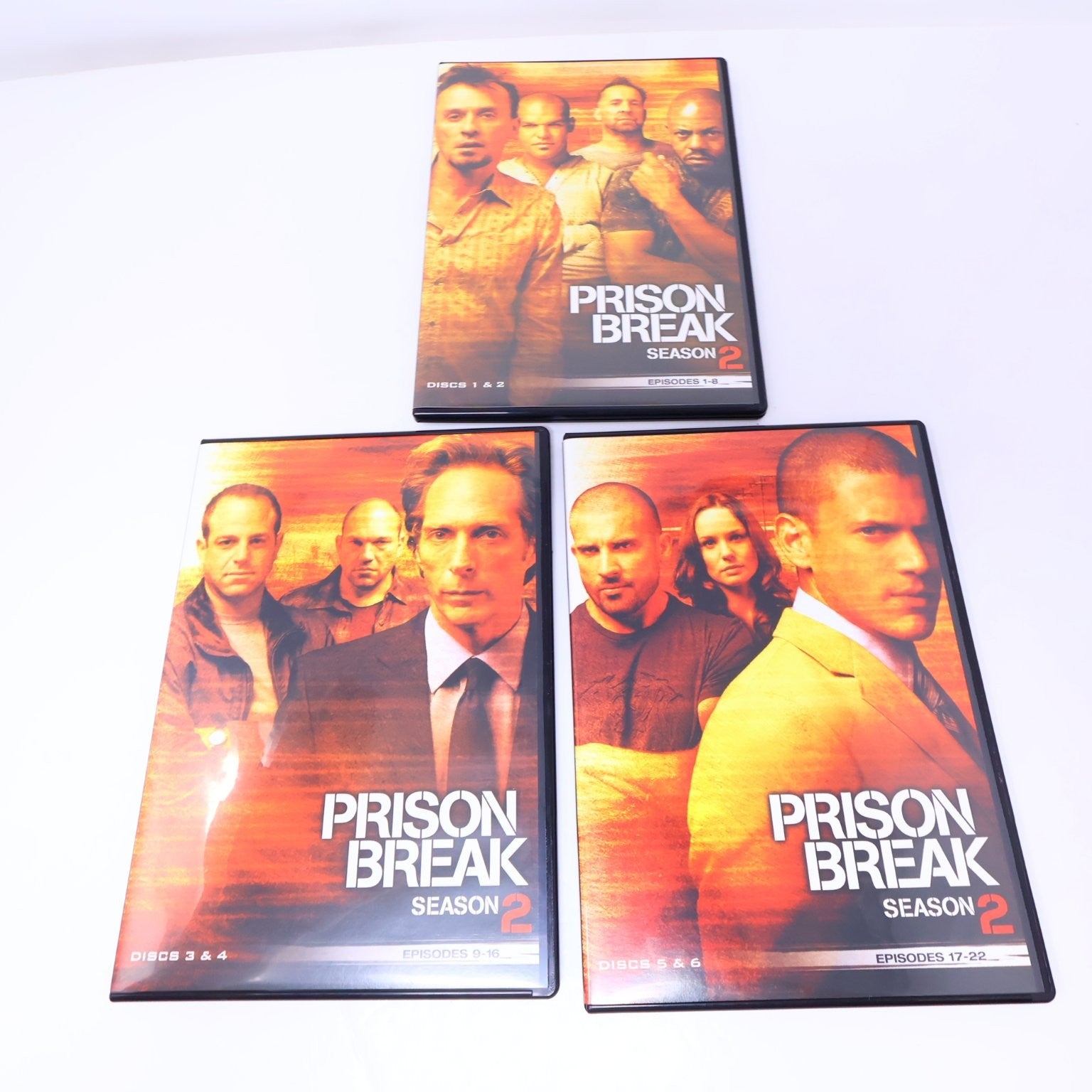 Prison Break Season 1 & 2 DVD Lot 2005-2007 Sets Wentworth Miller Region 1 NTSC