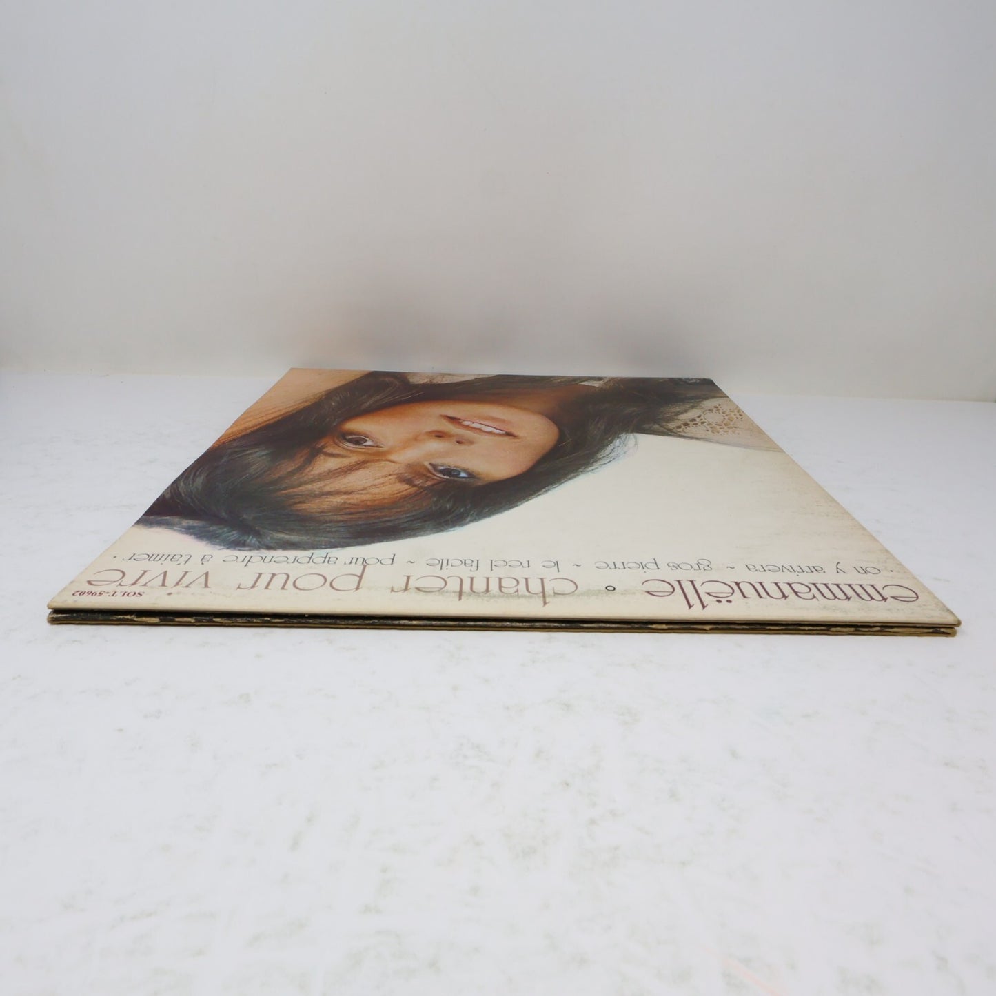 Emmanuëlle Lot 2 Disques Chanter Pour Vivre/Monde À L'Envers Emmanuelle Record