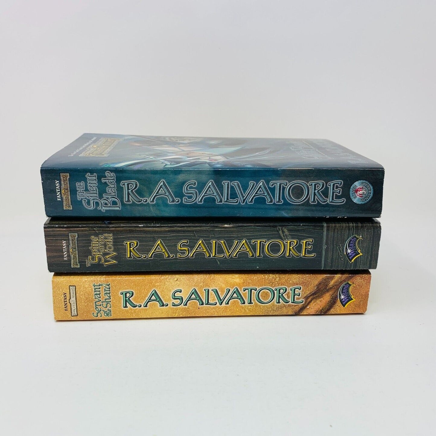 3x Forgotten Realms Paths of Darkness #1-3 Lot The Silent Blade WOC Salvatore
