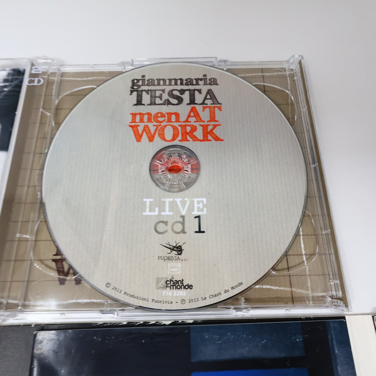 Gianmaria Testa 3 CD Lot Altre Latitudini/Vitamia/Men At Work Live Jazz/Folk/Pop