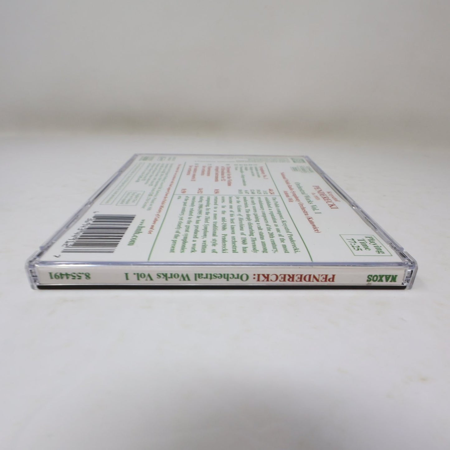 Penderecki Orchestral Works #1 CD Antoni Wit 2000 National Polish Radio Naxos