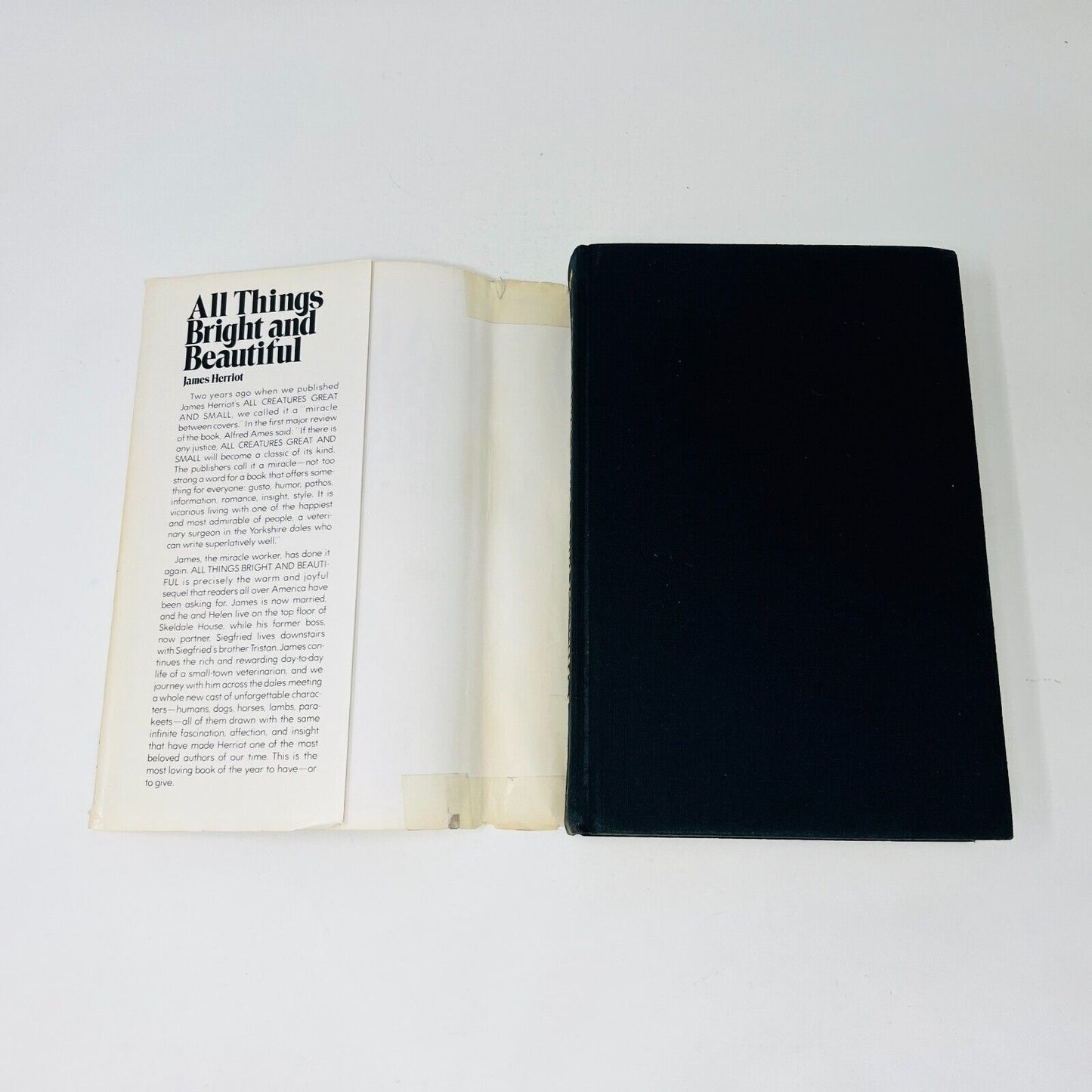 1974 All Things Bright and Beautiful Hardcover DJ by James Herriot 1st Edition