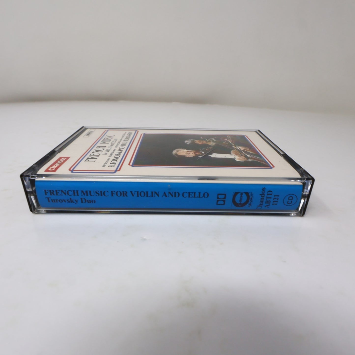 Elonora & Yuli Turovsky Cassette French Music for Violin and Cello Ravel/Rivier