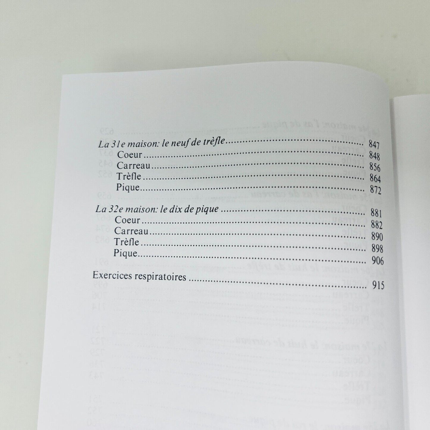 1999 Le Grand Livre de la Cartomancie de Gerhard von Lentner en Français Avenir
