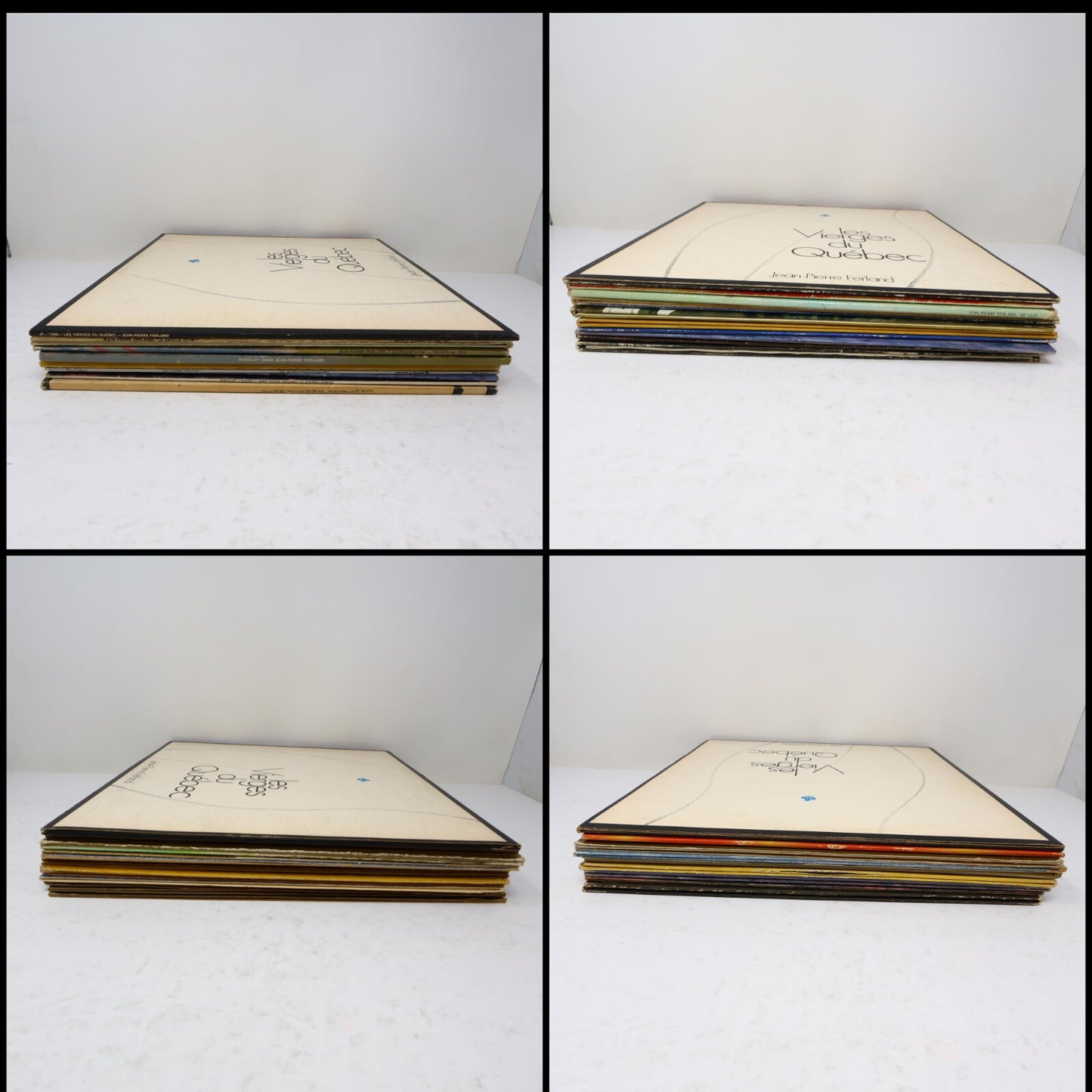 Jean-Pierre Ferland Lot 10 Disques Soleil/Jaune/Androgyne/Vierges Du Québec LP