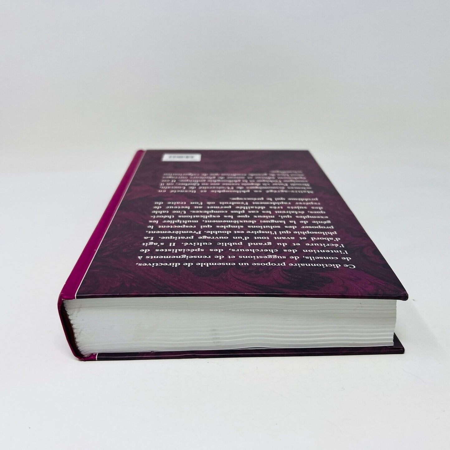 1995 Dictionnaire Actuel de l'Art d'Écrire Fides de Benoît Patar Écriture/Langue