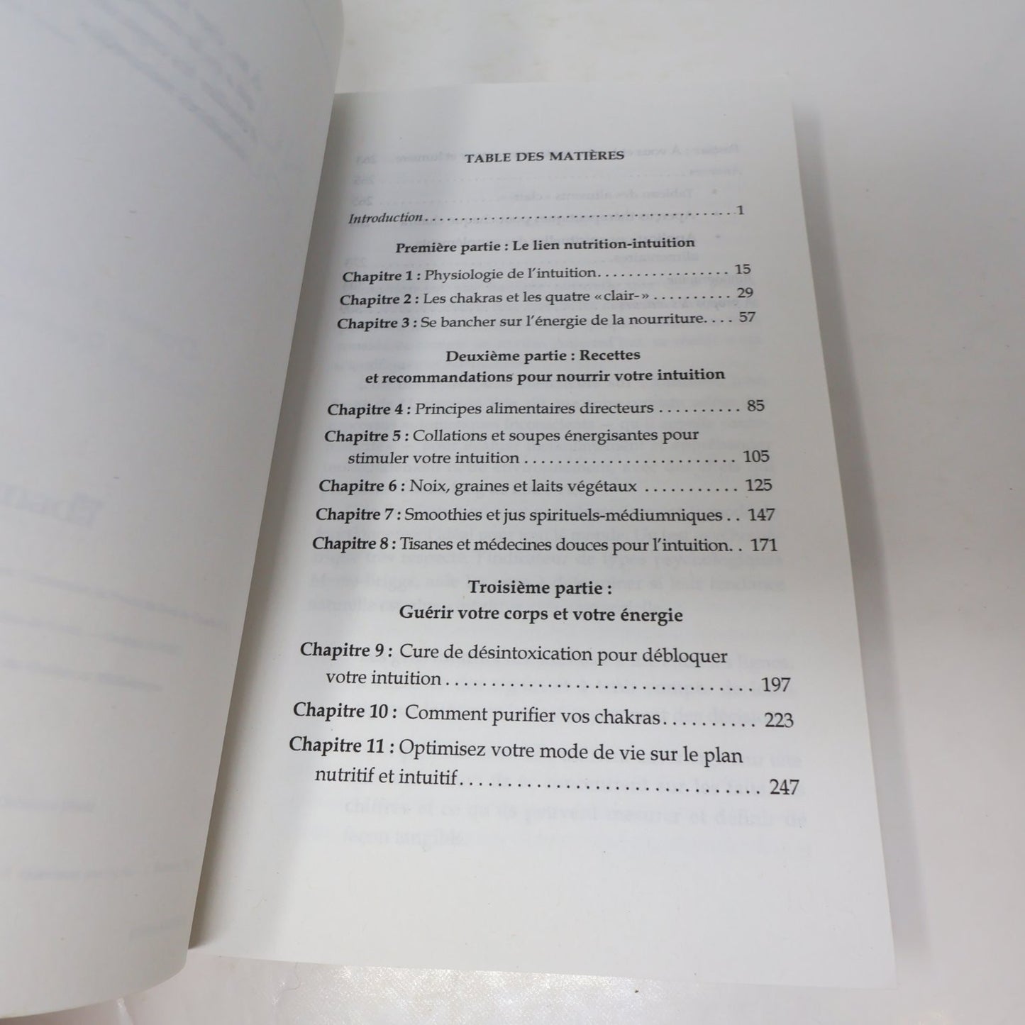 Nutrition pour l'Intuition Doreen Virtue Robert Reeves 2019 Français/French ADA