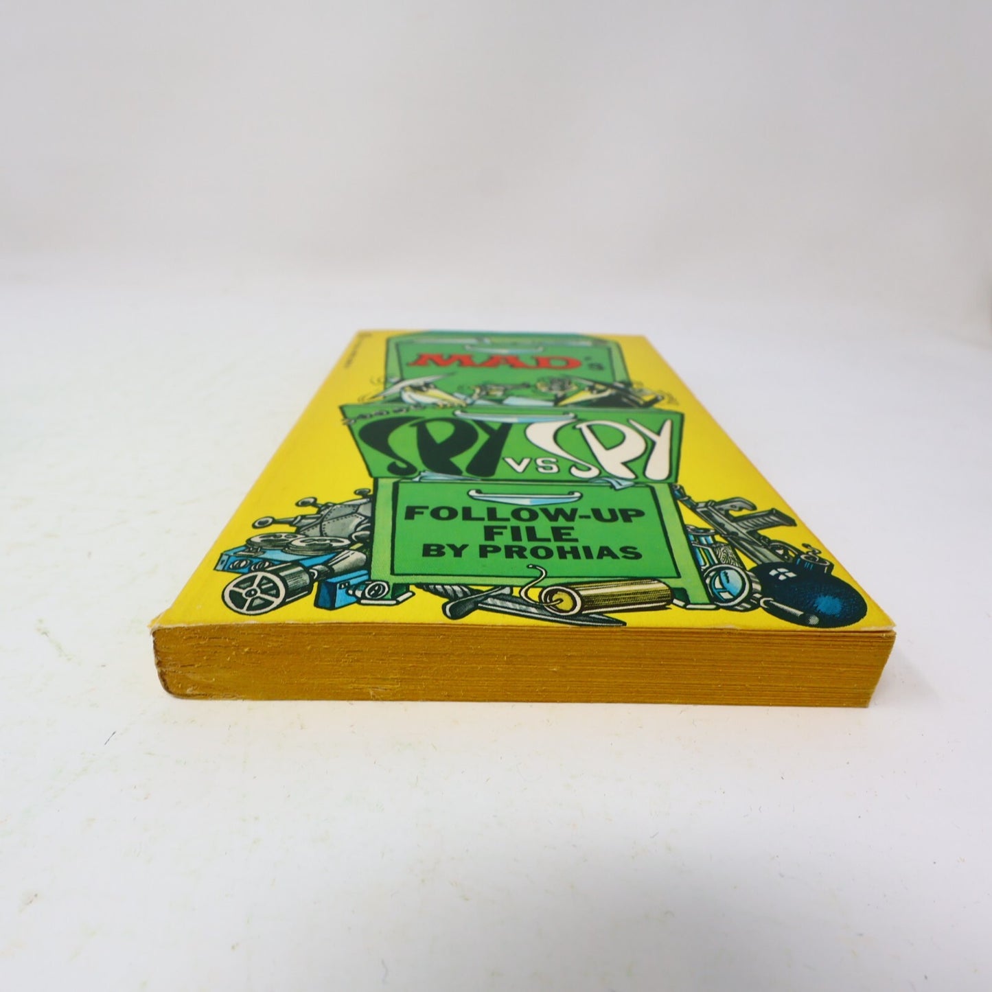 Mad's Spy vs Spy Follow-Up Files Antonio Prohias 1968 5th Print Signet Paperback