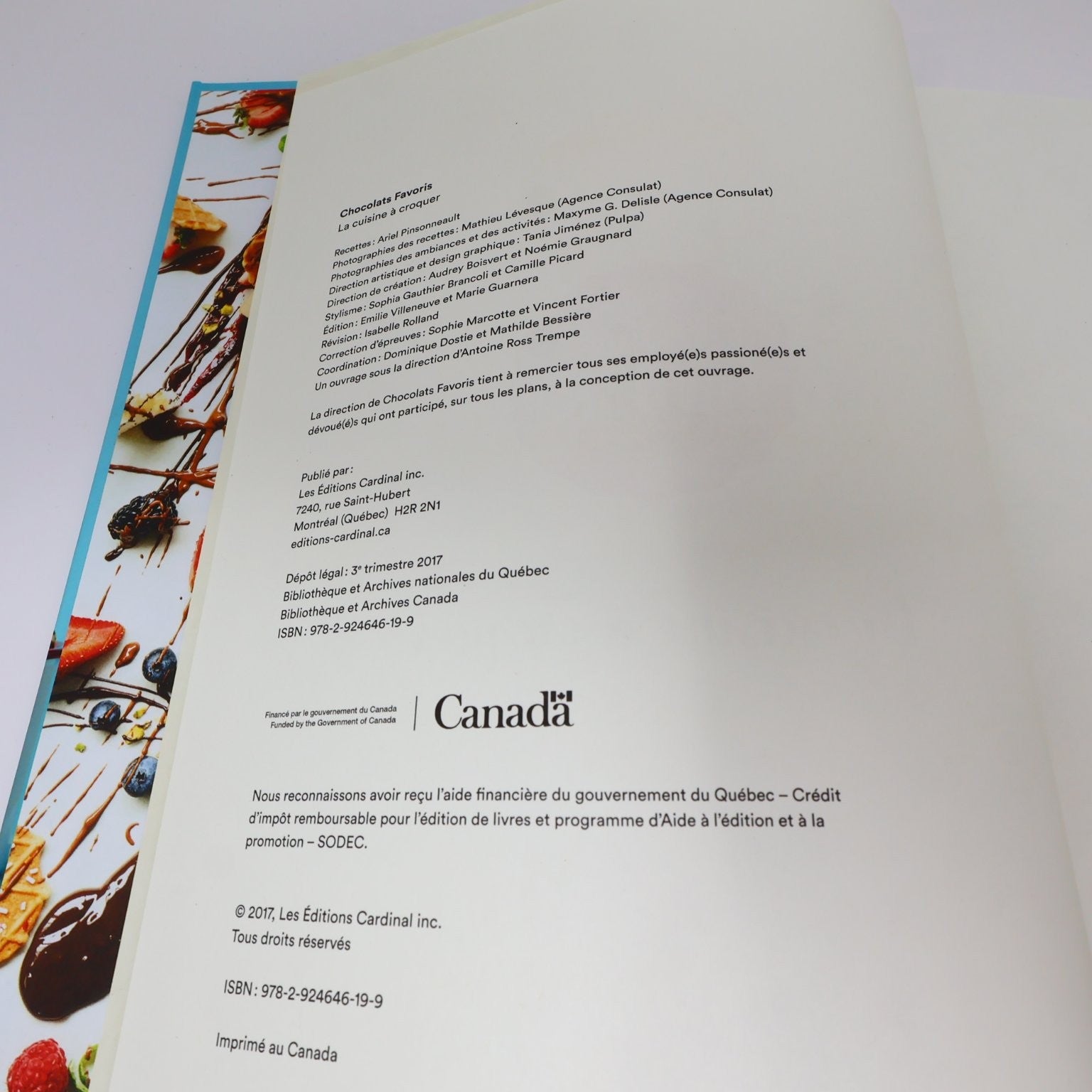 La cuisine à croquer Chocolats Favoris 2017 Cardinal Recettes Cuisine Français