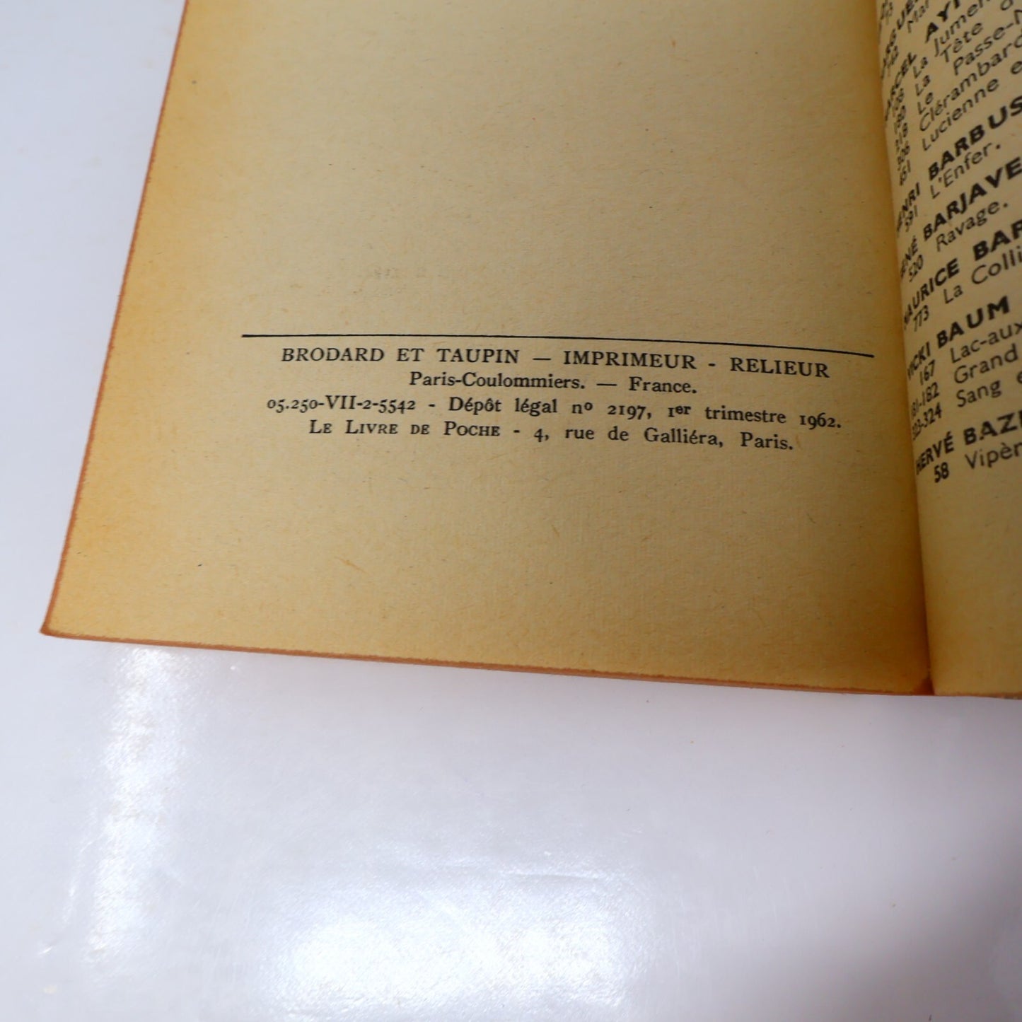 André Vercors Lot 2 Livres Poche Les Animaux Dénaturés/Le Silence de la Mer PB