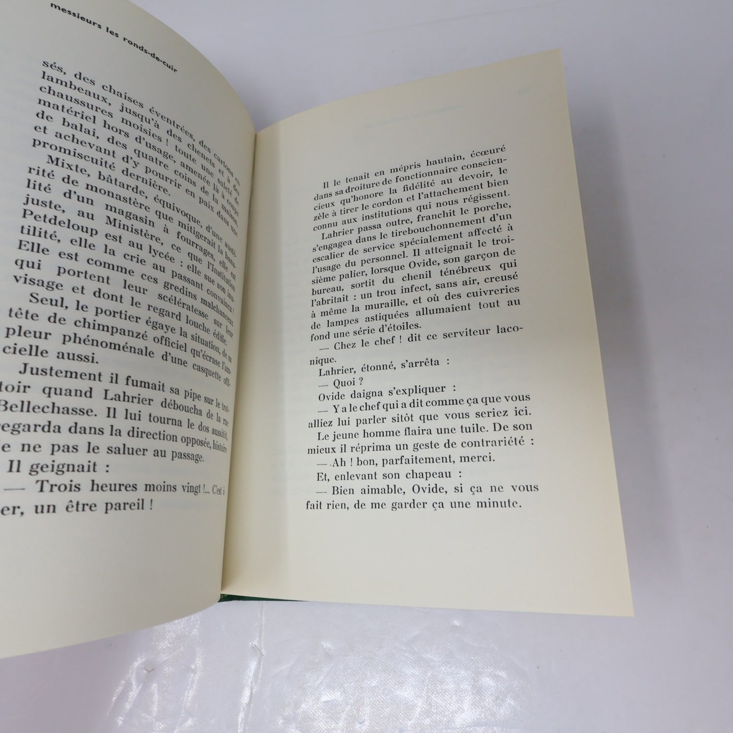Messieurs les Ronds-De-Cuir Courteline Les Flammes Flammarion 1958 HC Numéroté