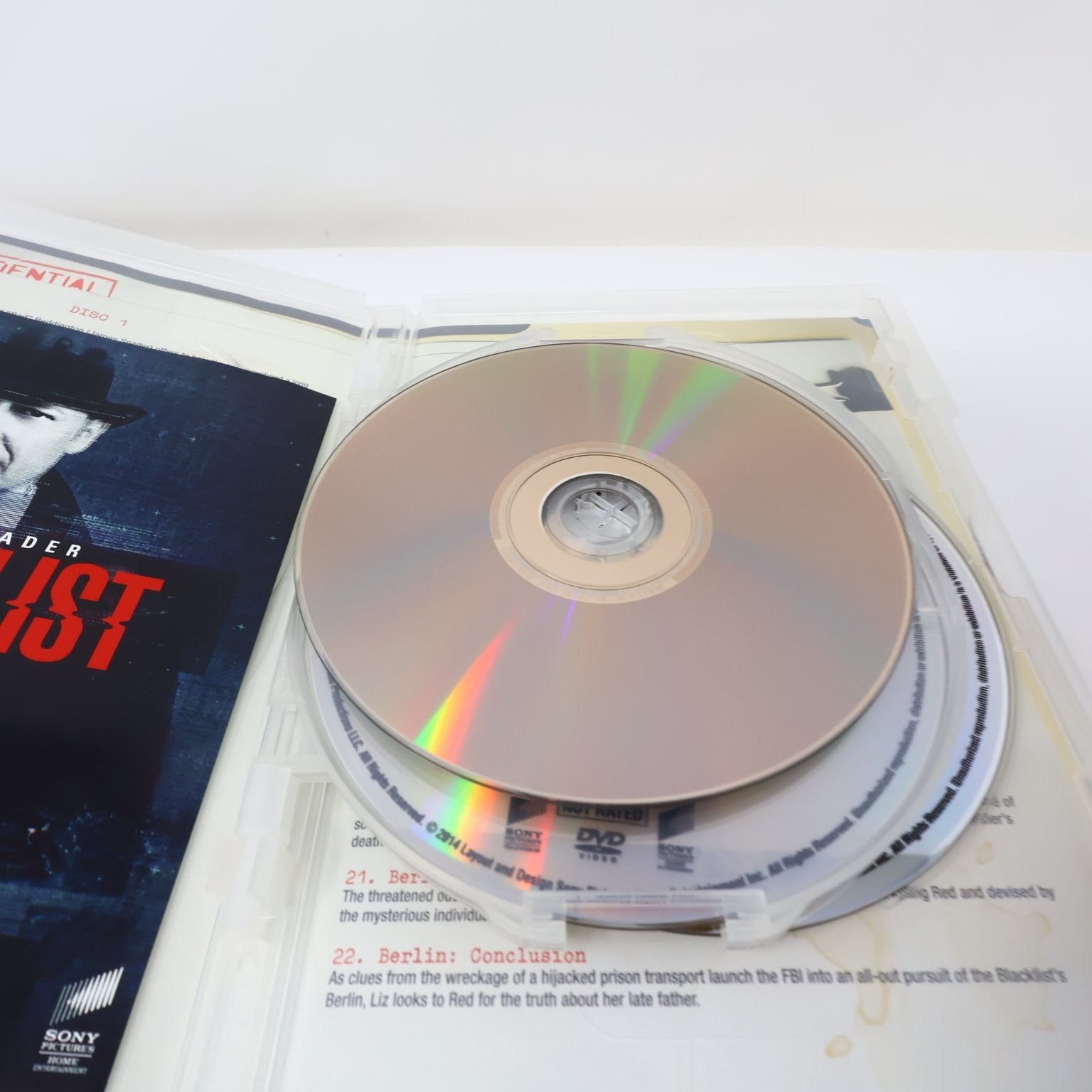 The Blacklist 2 DVD Lot Complete First & Second Seasons James Spader Region 1