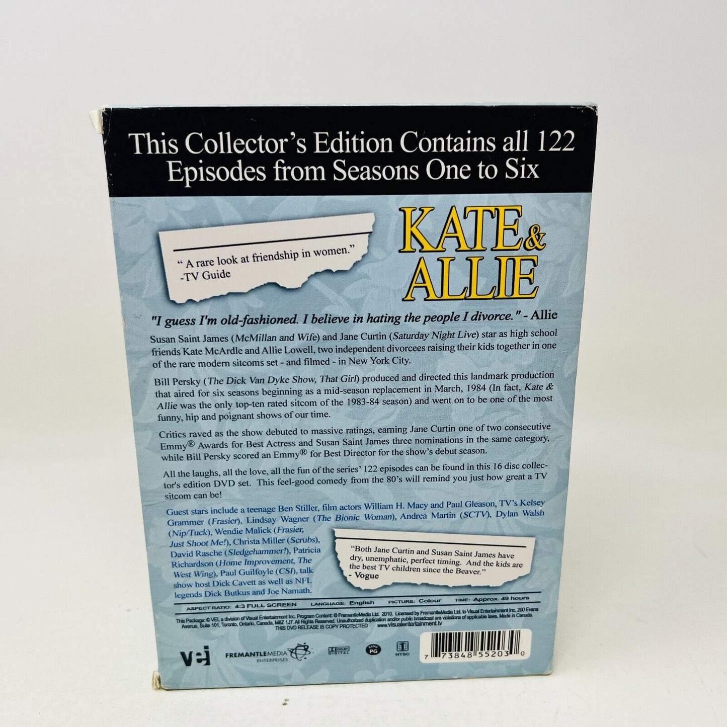 Kate & Allie The Complete Series DVD Collector's Edition 122 Épisodes Region 1