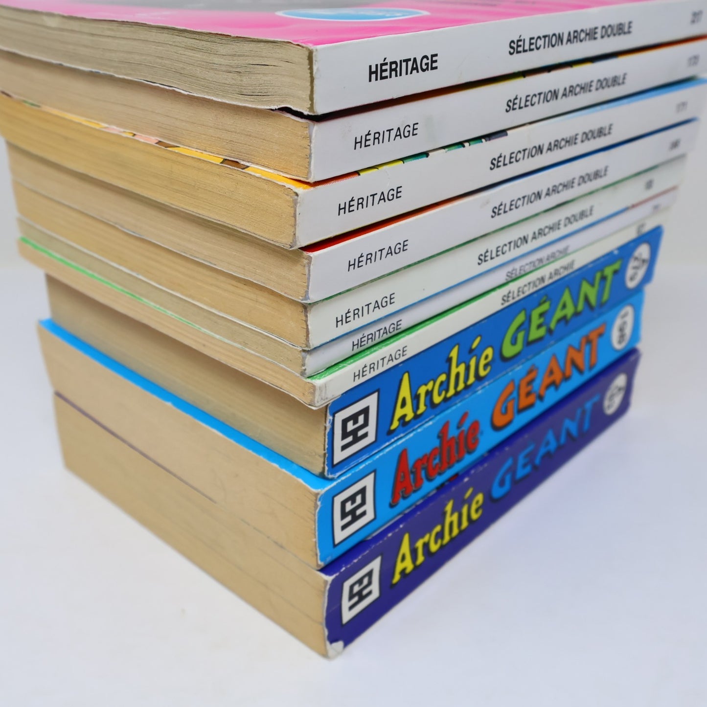 Archie Lot 10 Bandes dessinées Sélection/Géant/Format Double EH Humour Français