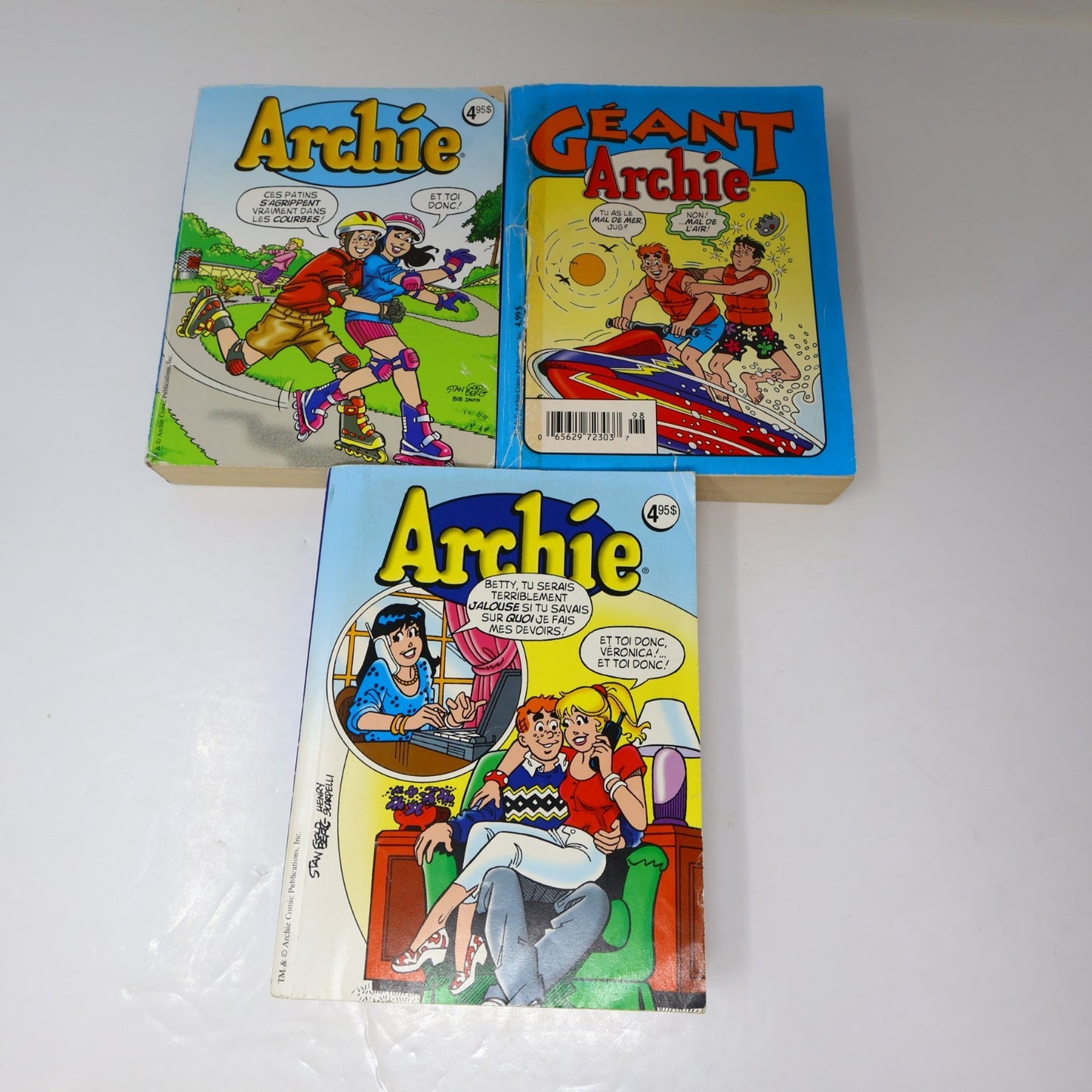 Archie Lot 10 Bandes dessinées Sélection/Géant/Format Double EH Humour Français