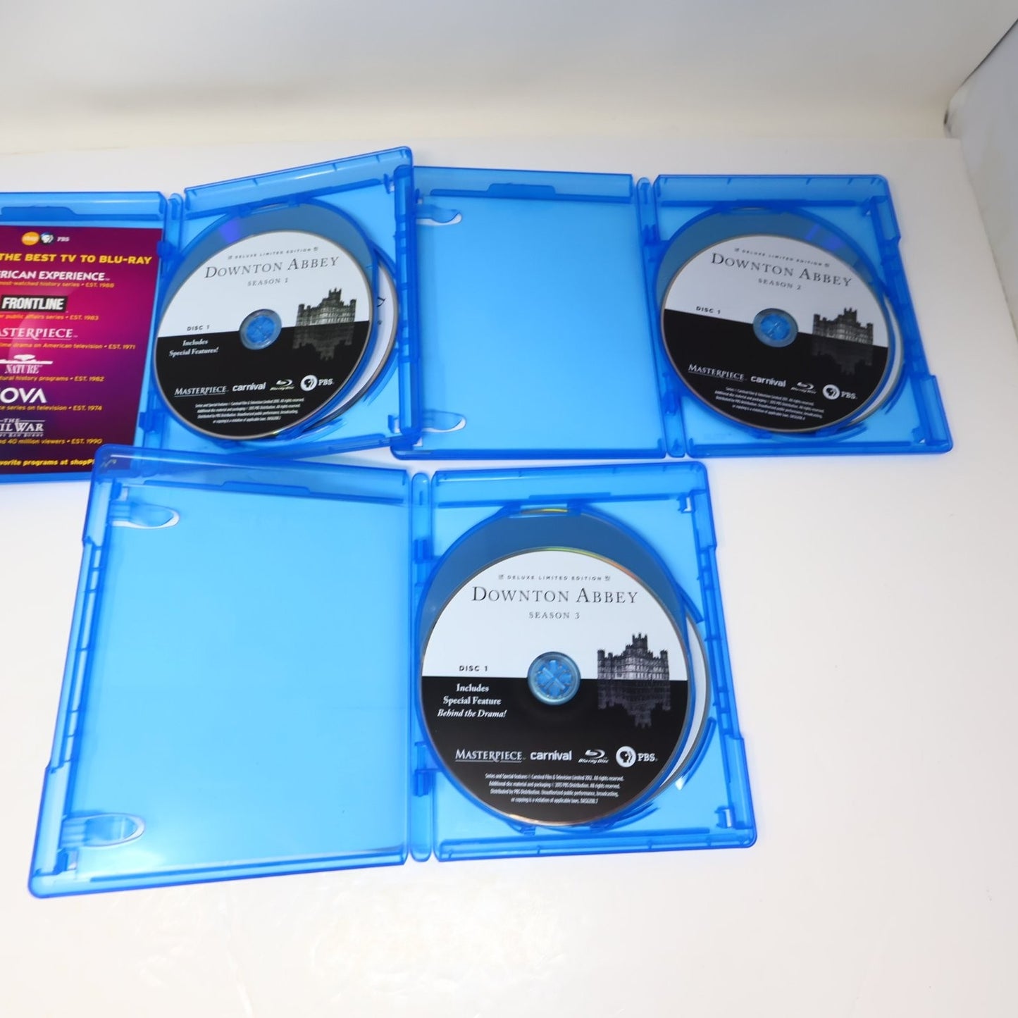 Downton Abbey Blu-ray Lot 2015 Limited Edition Seasons #1-3 & 5 Michelle Dockery